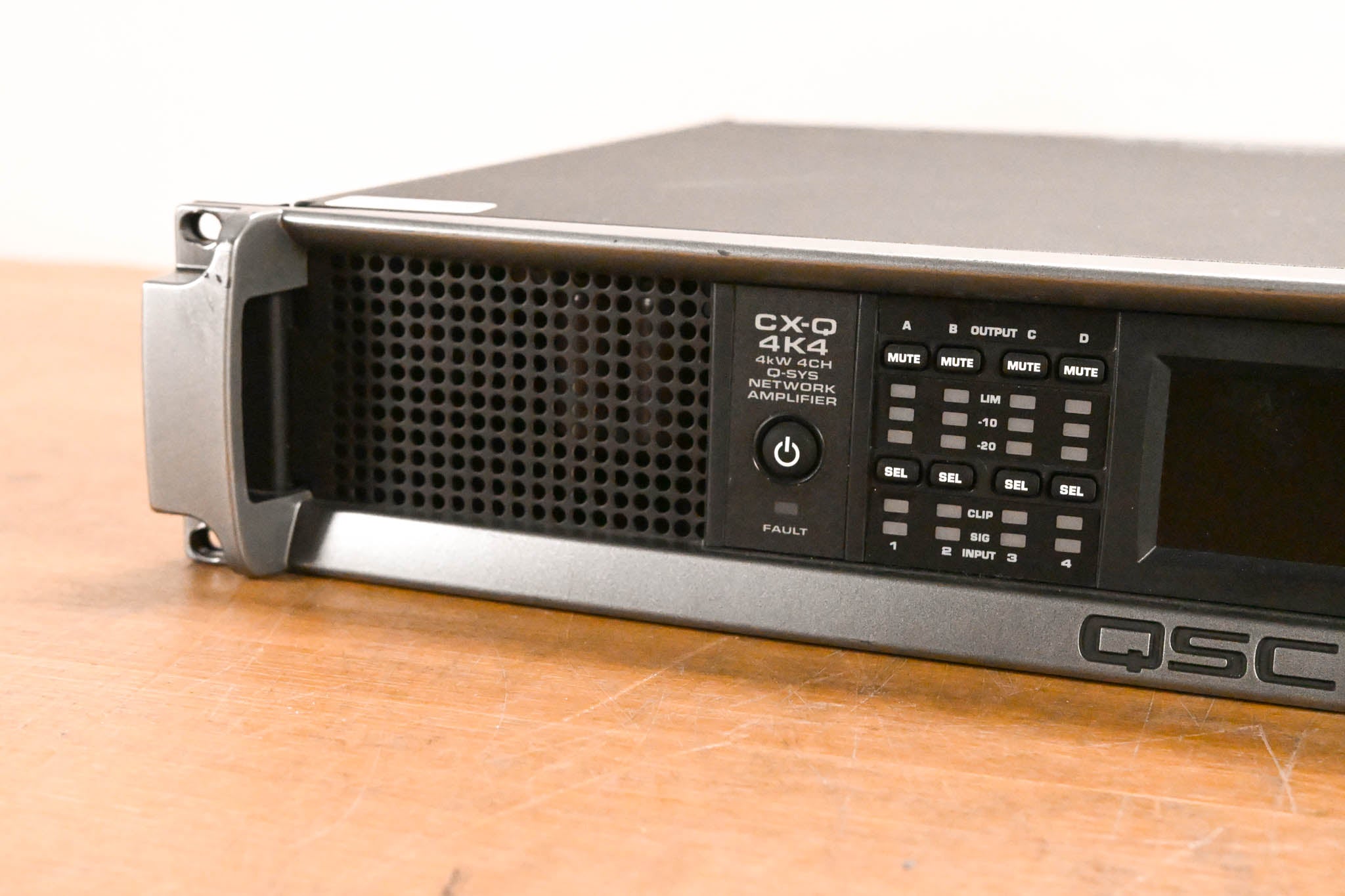 QSC CX-Q 4K4 4-Channel Network Power Amplifier for the Q-SYS Platform