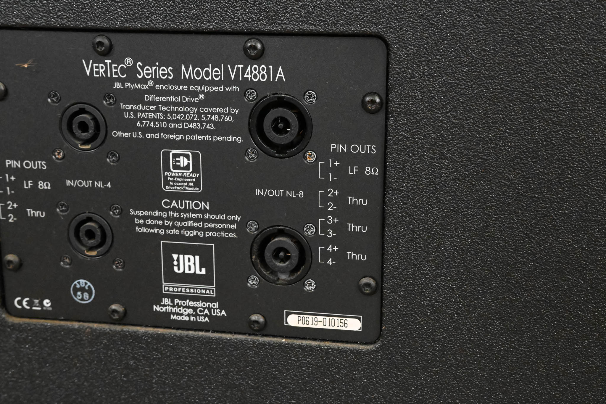JBL VT4881A Compact Arrayable 18" Subwoofer