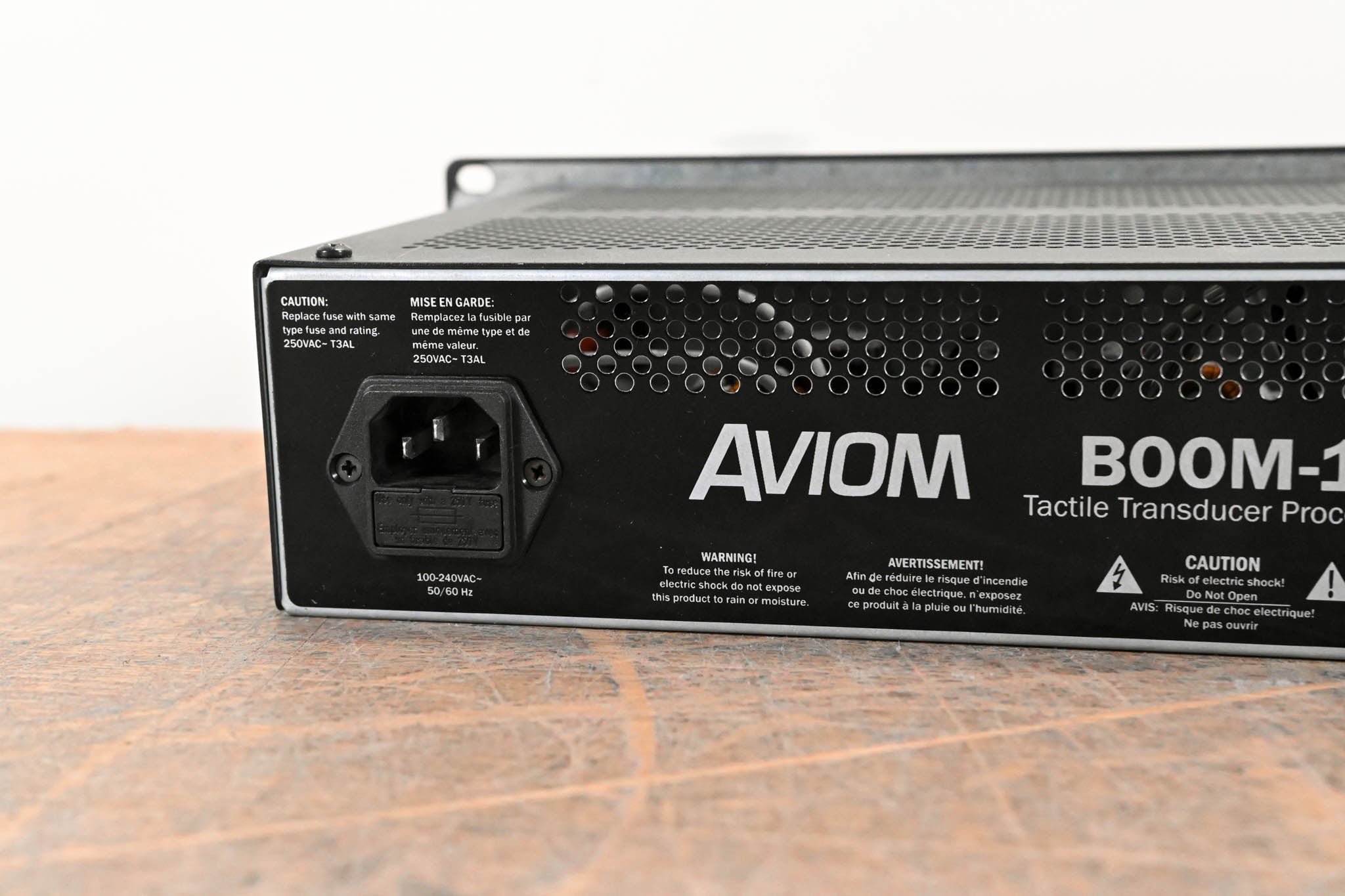 Aviom Boom-1 Tactile Transducer Processor