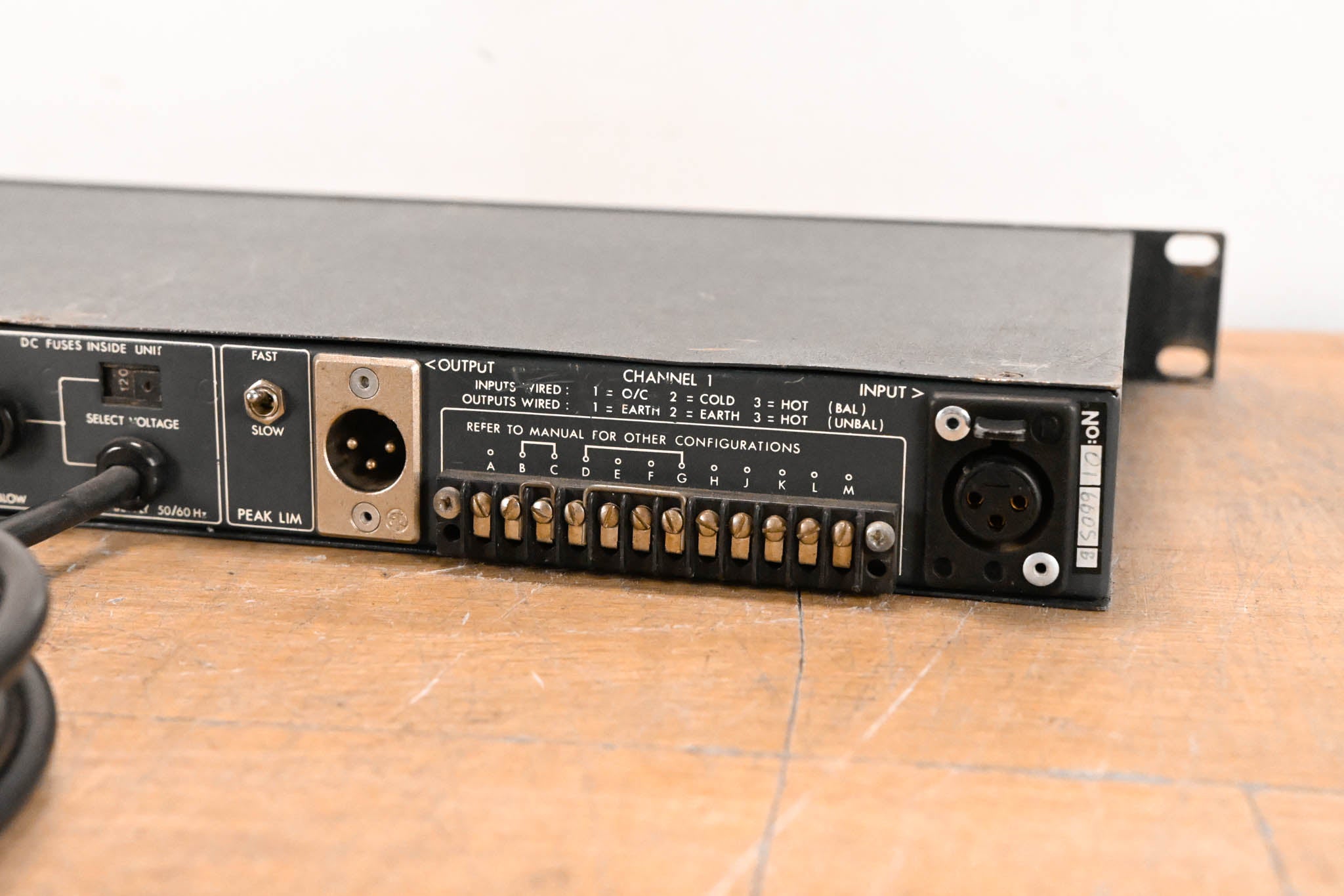 BSS DPR-402 Two-Channel Compressor/Limiter/De-Esser