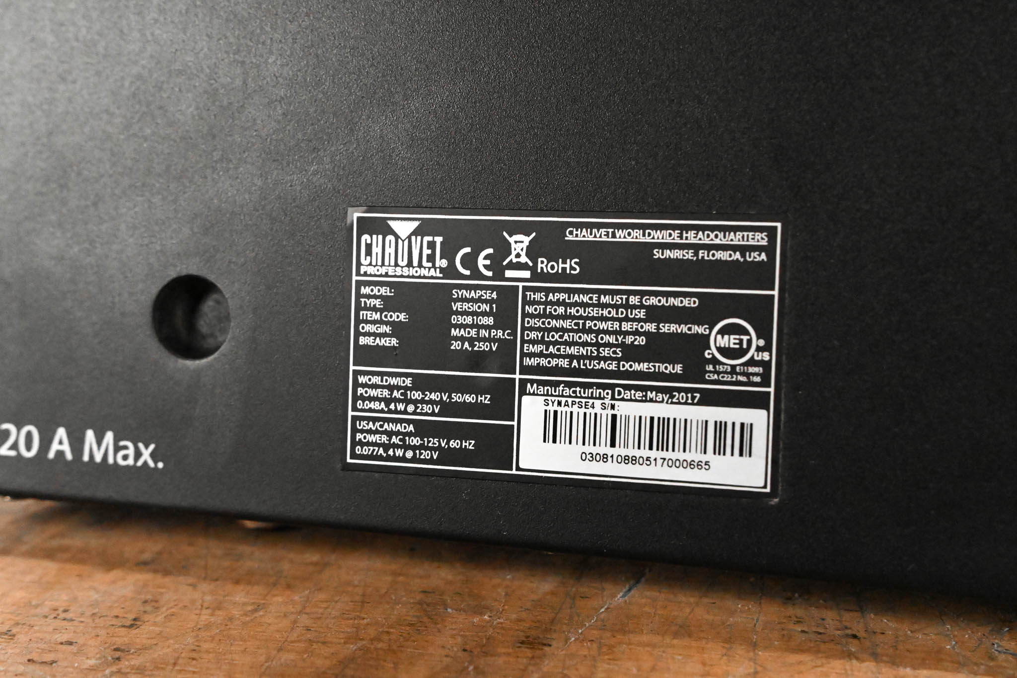 Chauvet Synapse 4 Intelligent DMX Relay Pack