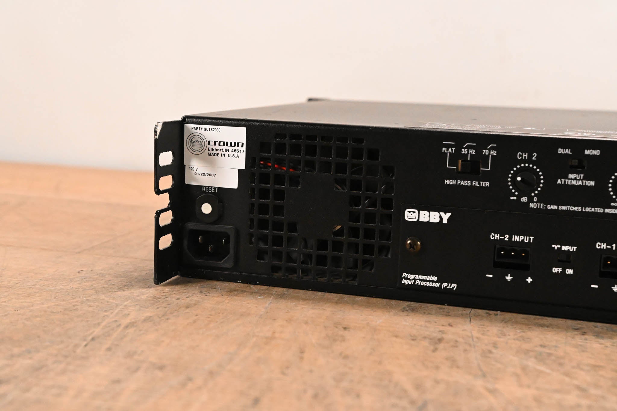 Crown CTs 2000 2-Channel 1000W Power Amplifier