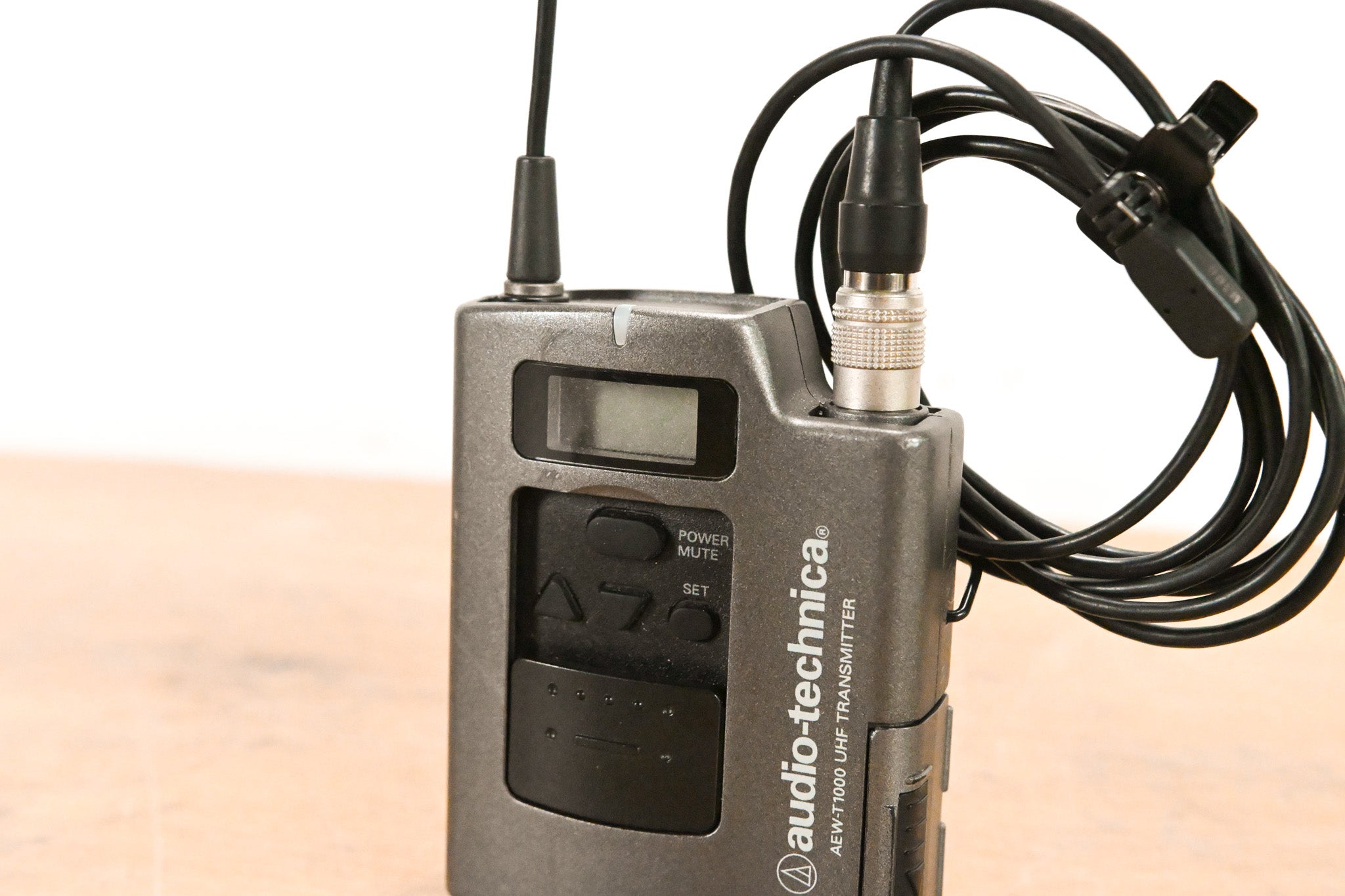 Audio-Technica AEW-T1000 Wireless Bodypack w/ Lavalier Mic - 655-680 MHz