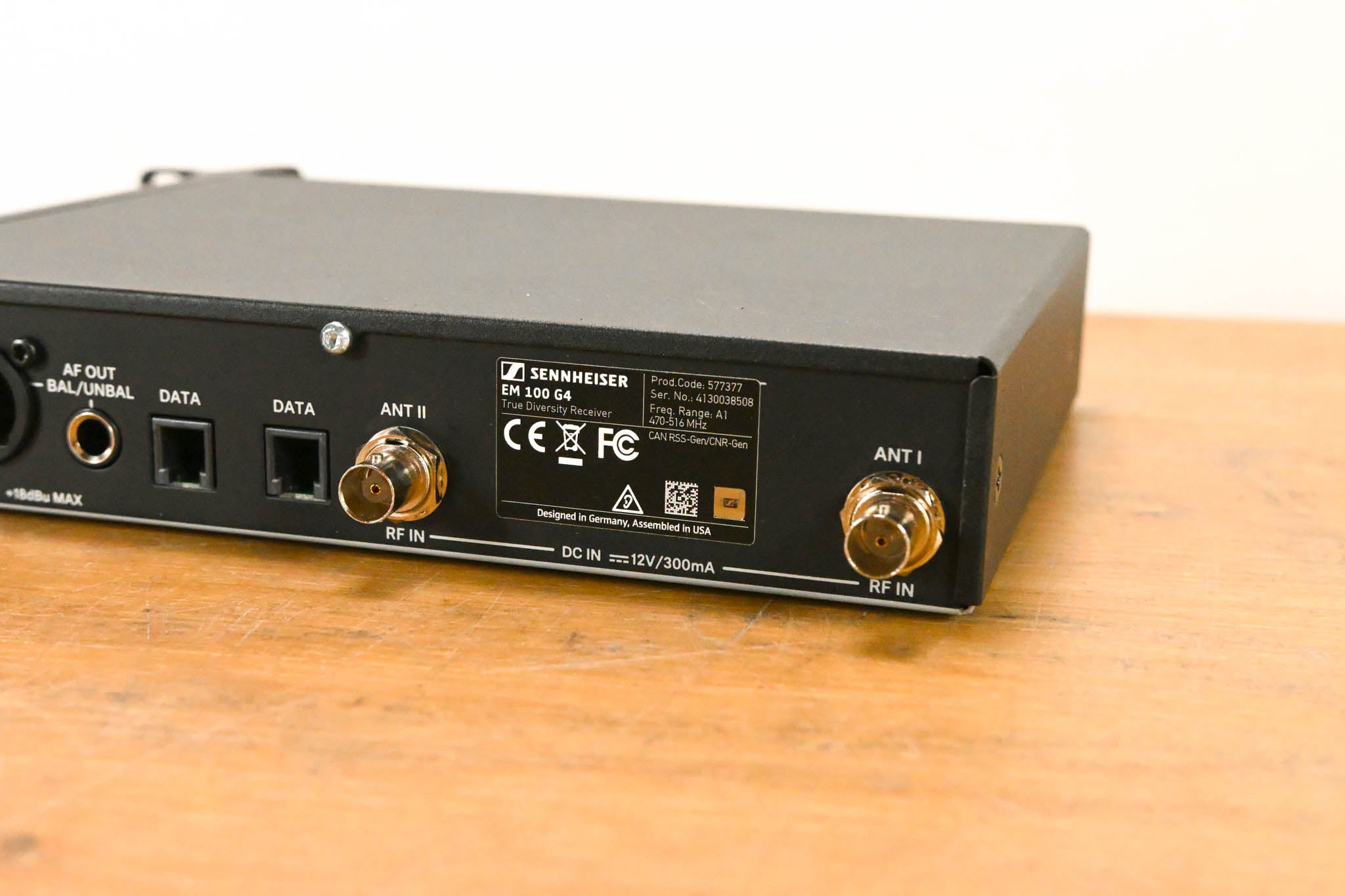 Sennheiser ew 100 G4 Belt Pack Wireless System - 470-516 MHz (NO PSU)