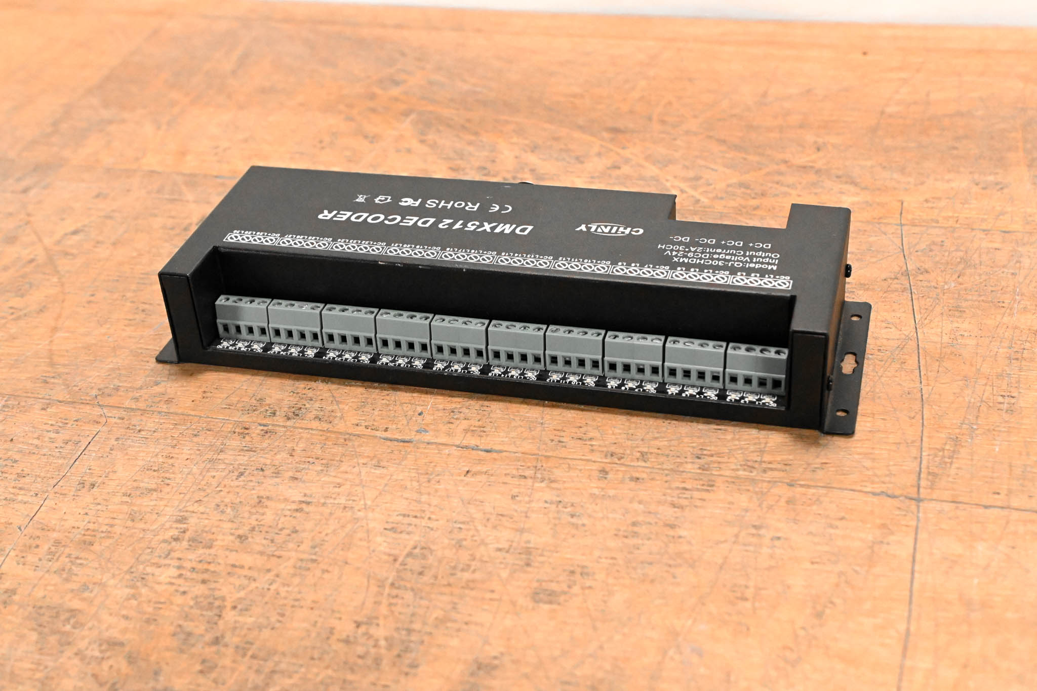 Chinly QJ-30CHDMX 30-Channel DMX512 Decoder