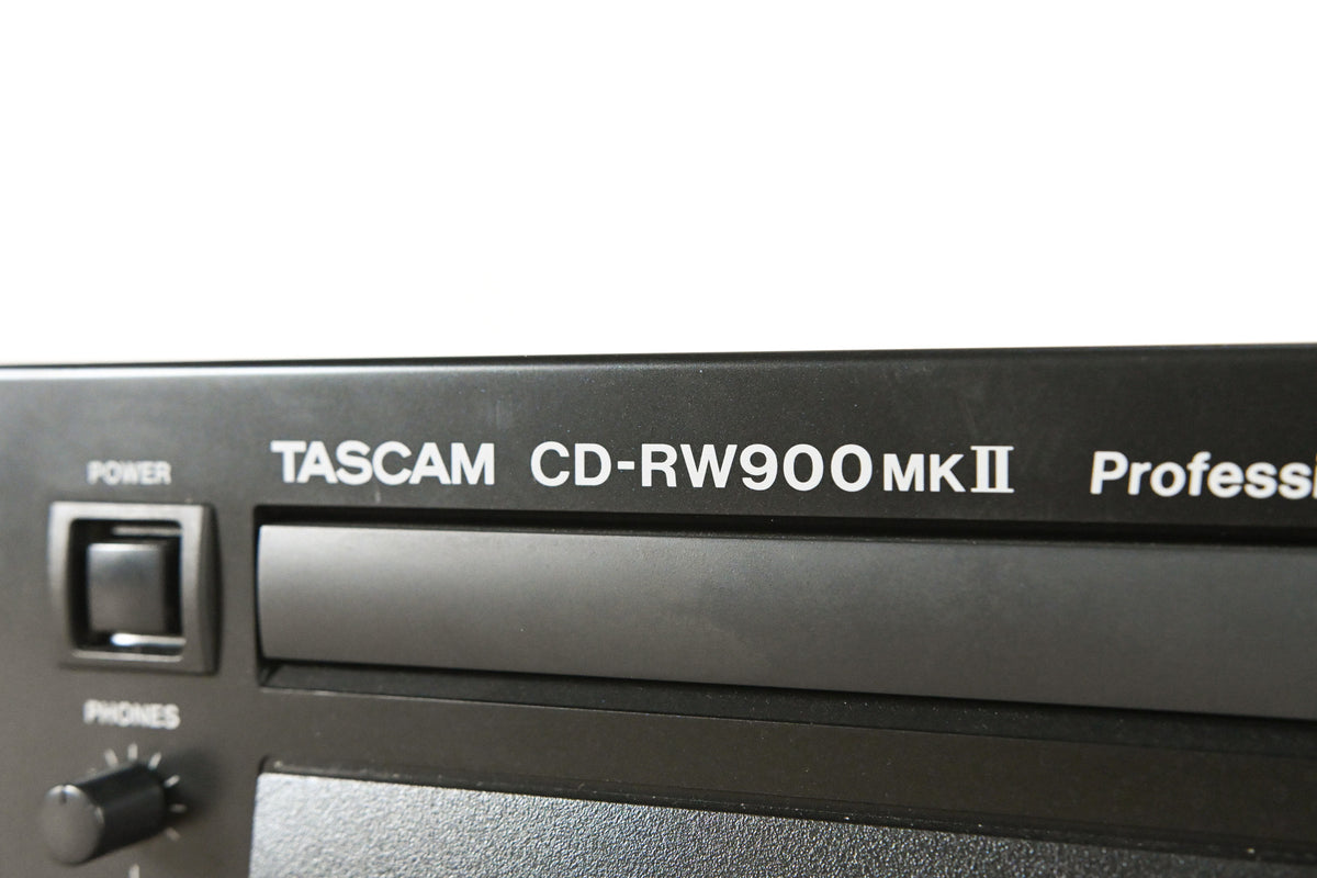 TASCAM CD-RW900 MKII Professional Rack-Mountable CD Recorder/Player