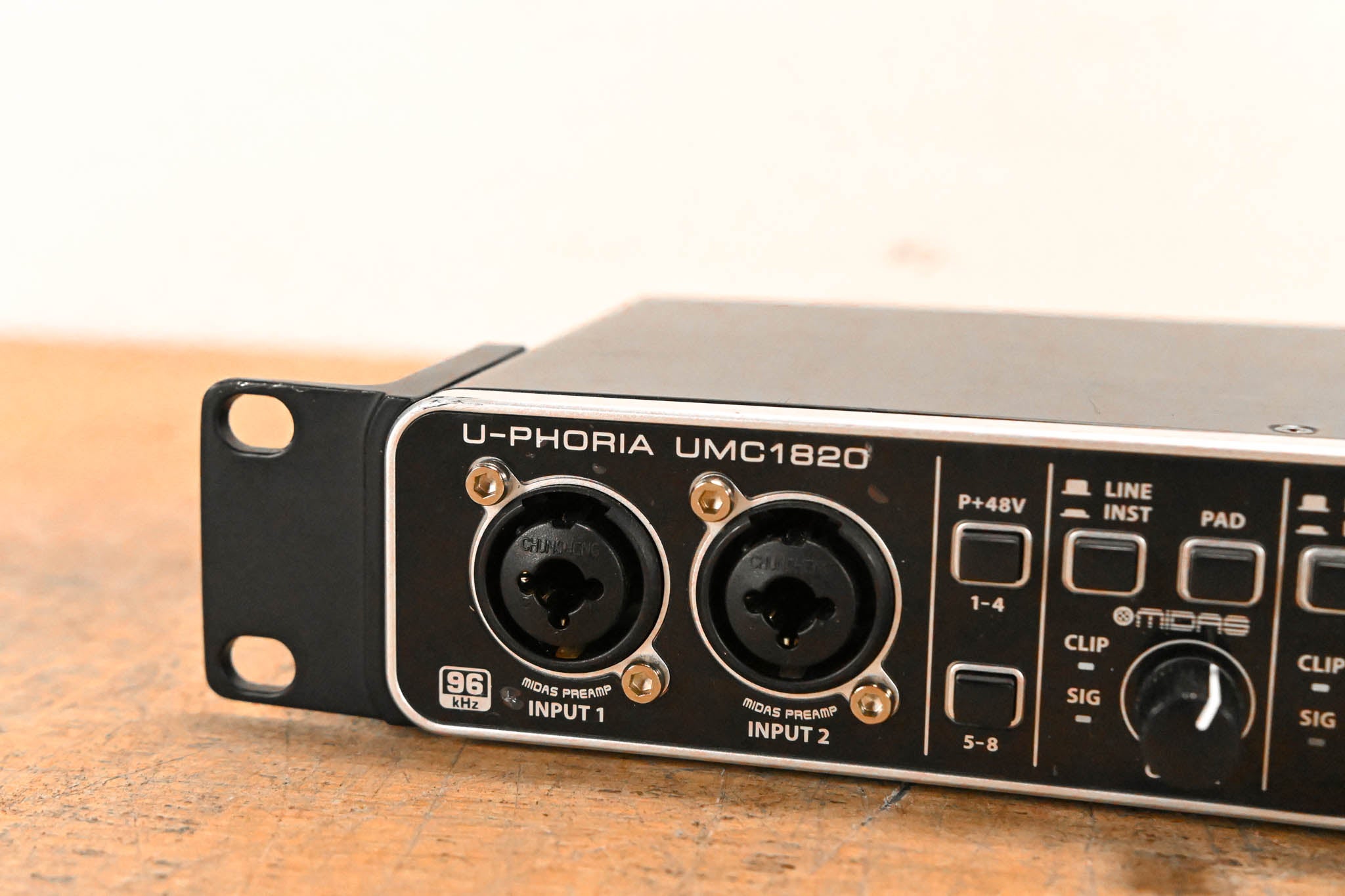 Behringer U-Phoria UMC1820 USB Audio Interface (NO POWER SUPPLY)