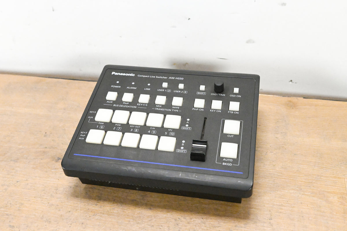 Panasonic AW-HS50 Compact HD/SD Live Video Switcher (NO POWER SUPPLY)