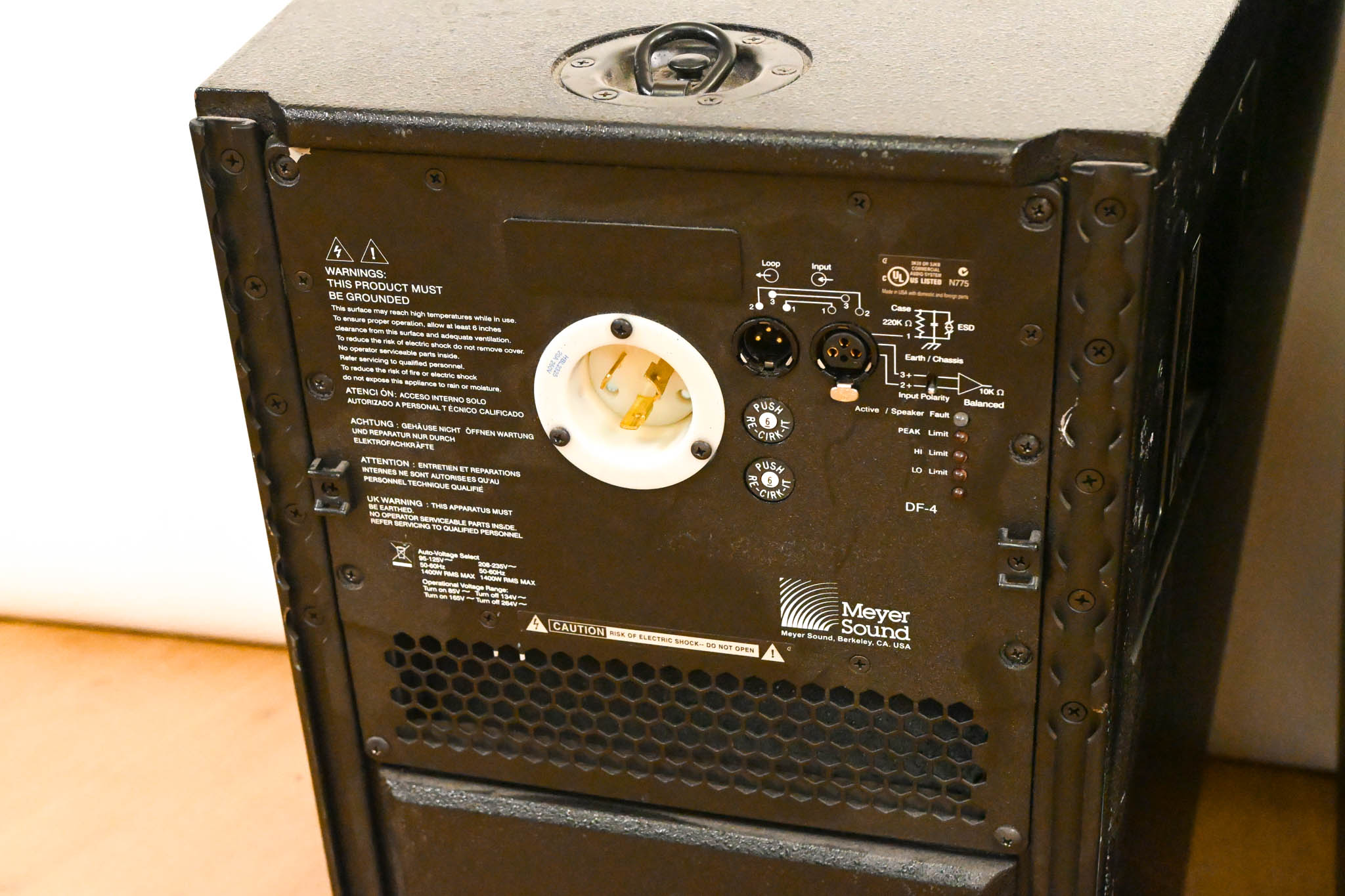 Meyer Sound DF-4 Medium-Throw Down Fill Self-Powered Loudspeaker (PAIR)