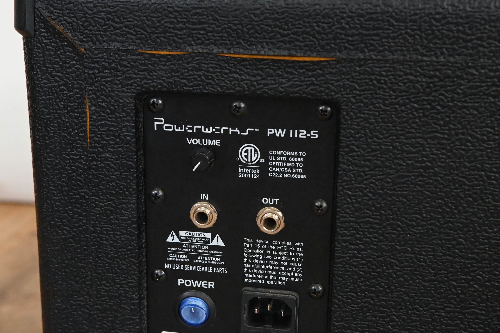 Powerwerks PW112-S 12" 2-Way Powered Subwoofer