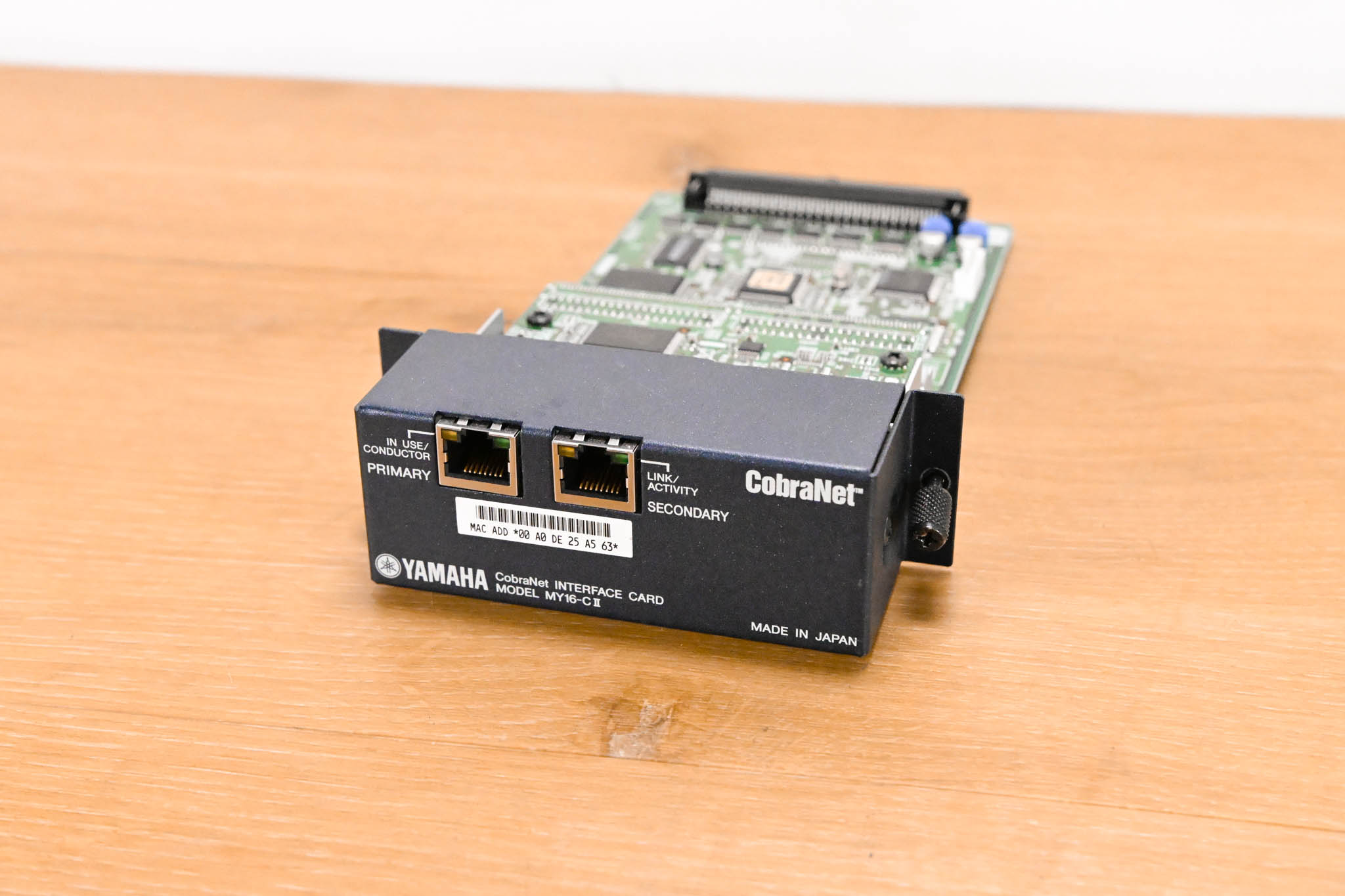 Yamaha MY16-CII CobraNet Network I/O Card