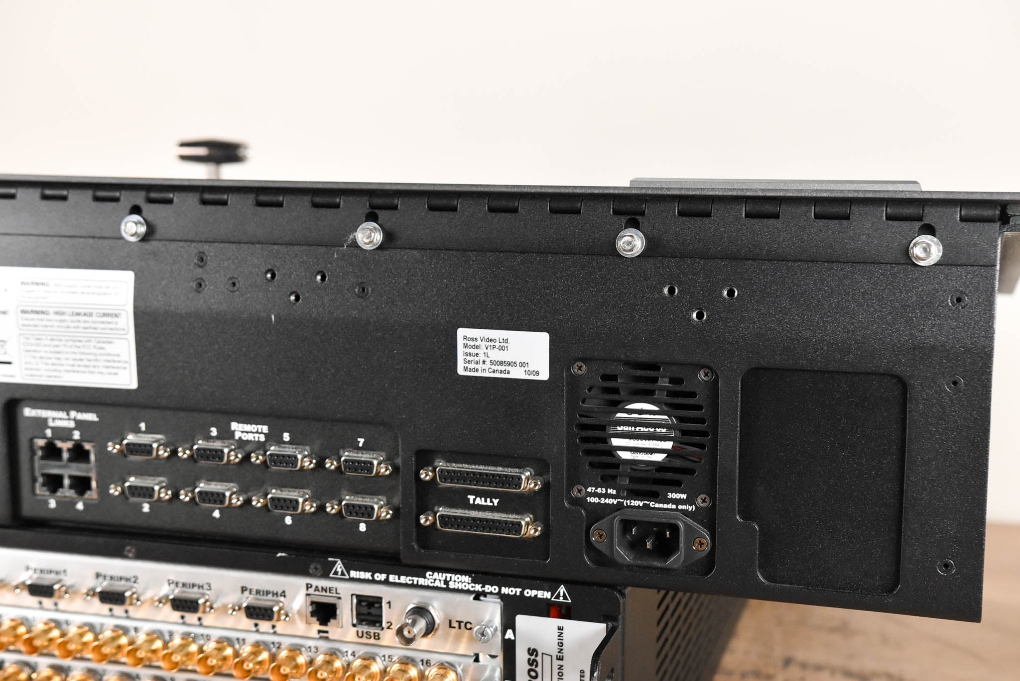 Ross Vision QMD 1 M/E Video Switcher with Vision 1 Panel
