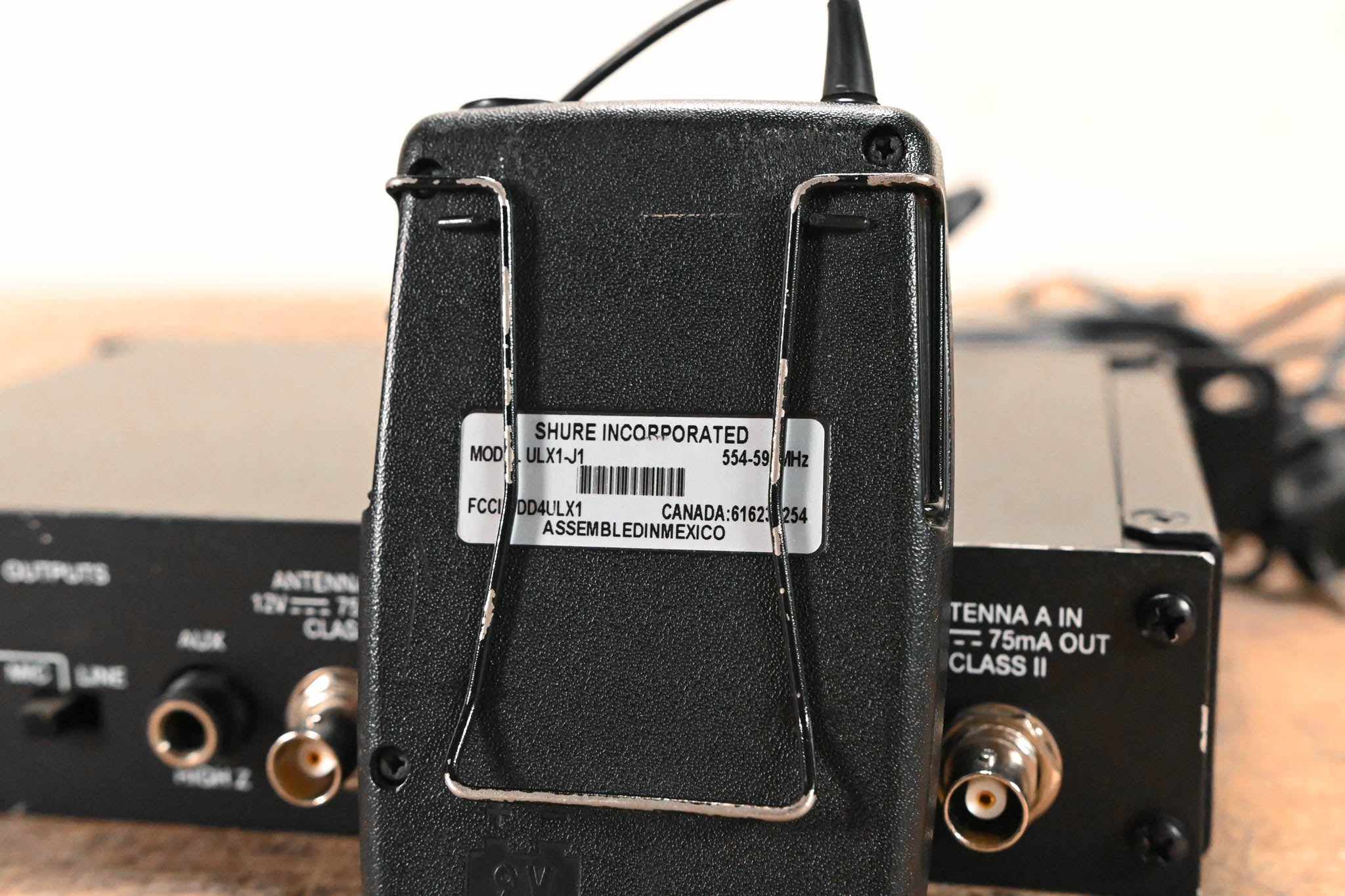 Shure ULXP14 Bodypack Wireless System - J1 Band: 554-590 MHz