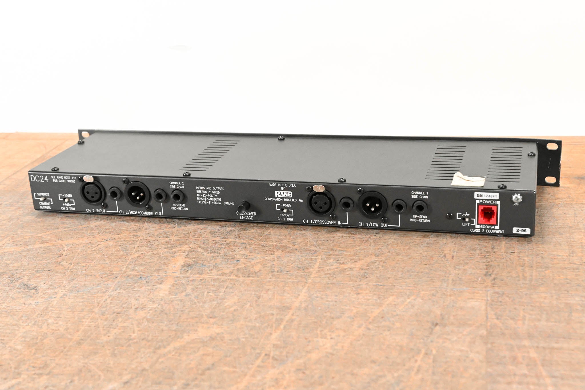 Rane DC 24 2-Channel Dynamic Controller (NO POWER SUPPLY)