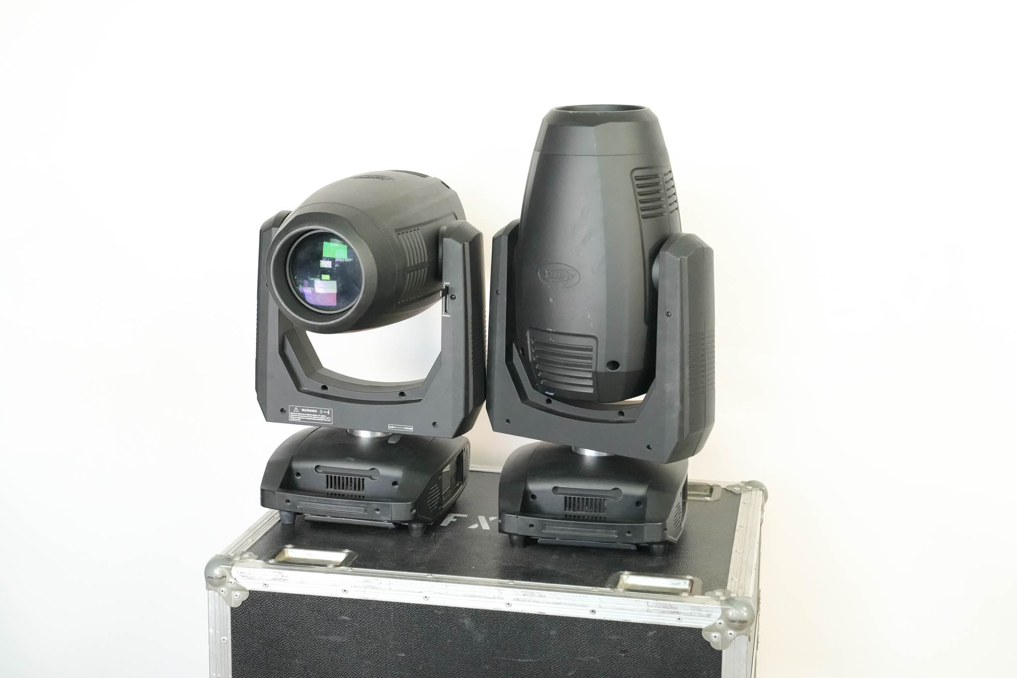 Elation Platinum HFX Hybrid 3-in-1 Moving Head Light Pair w/ Flight Case