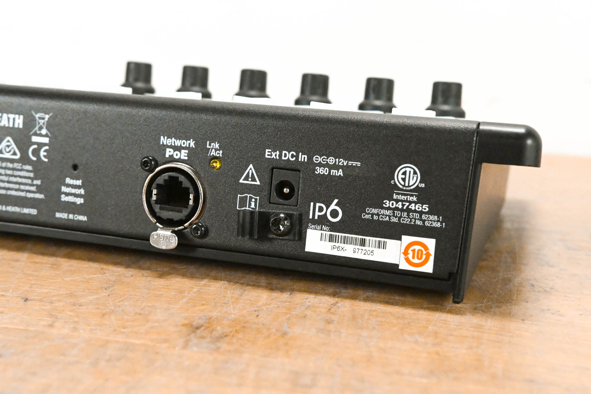 Allen & Heath IP6 Six Rotary Remote Controller for dLive/Avantis/AHM