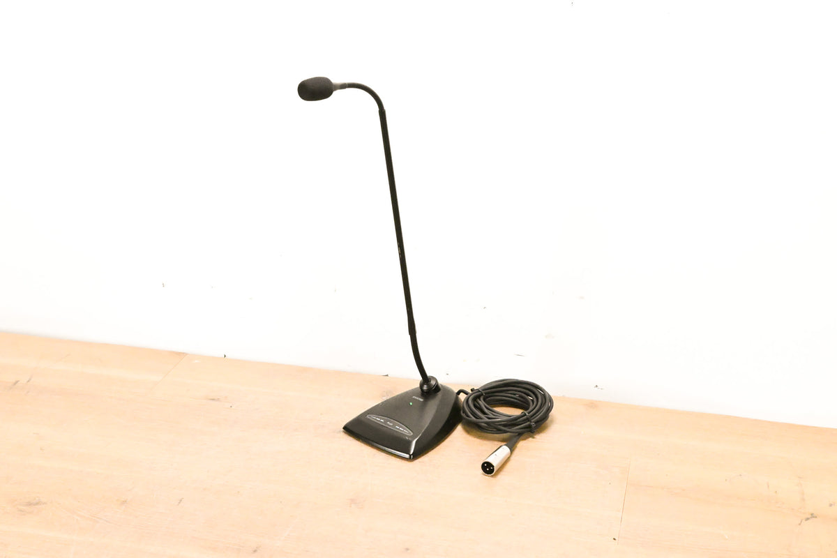 Shure MX418D/S 18" Supercardioid Gooseneck Microphone with Desktop Base
