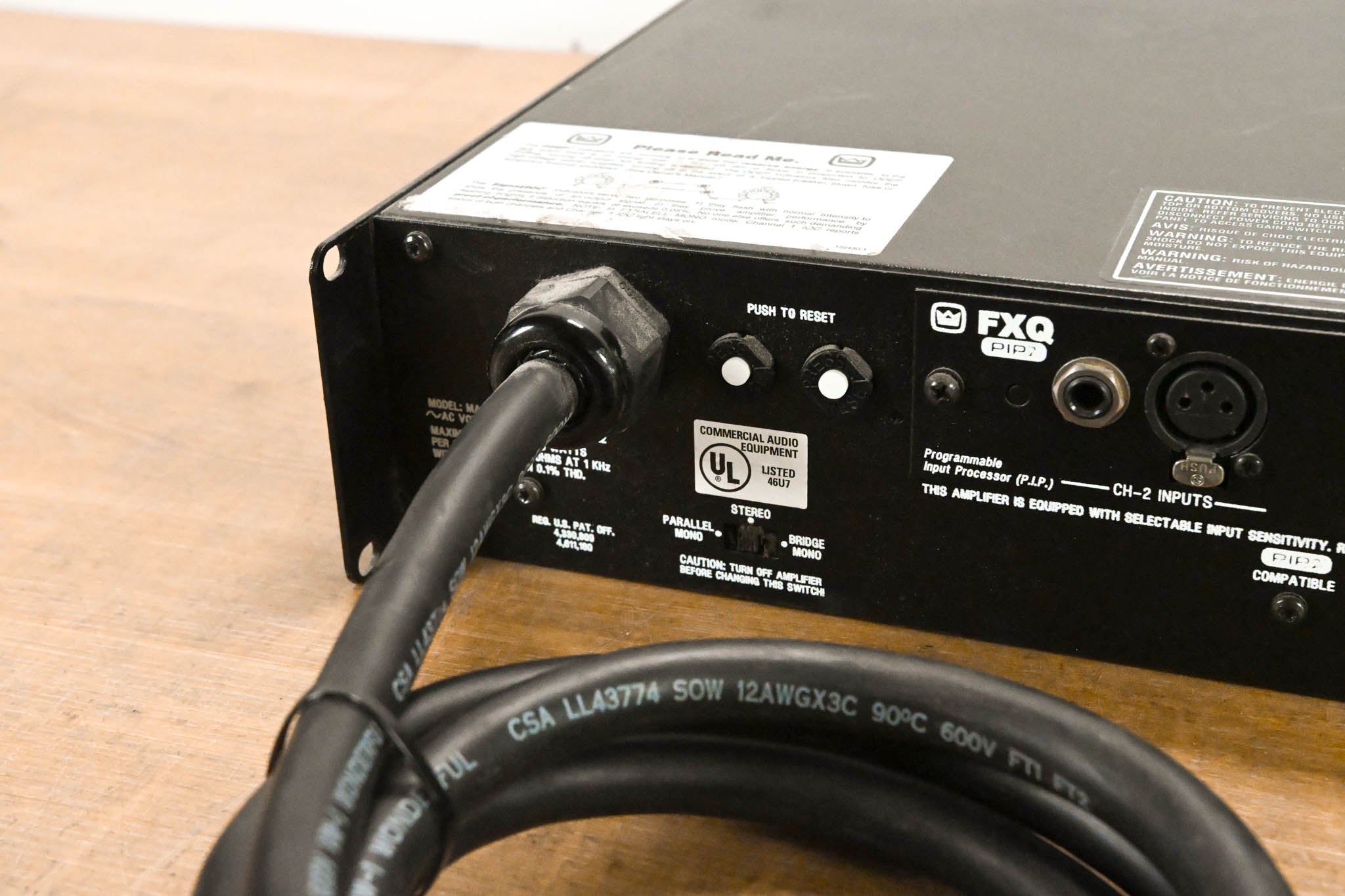 Crown Macro-Tech 2402 2-Channel Power Amplifier