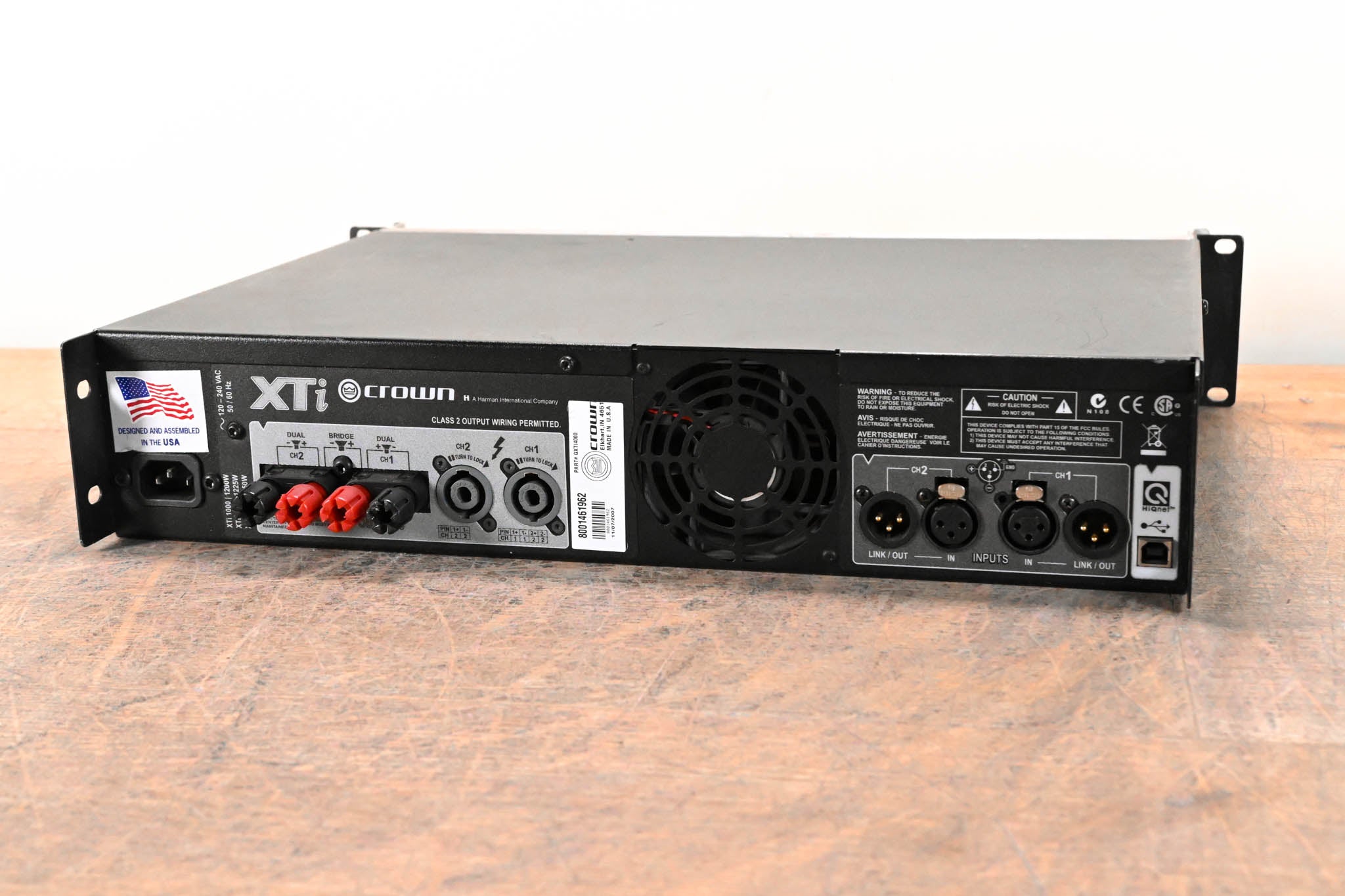 Crown XTi 4000 Stereo Power Amplifier with DSP