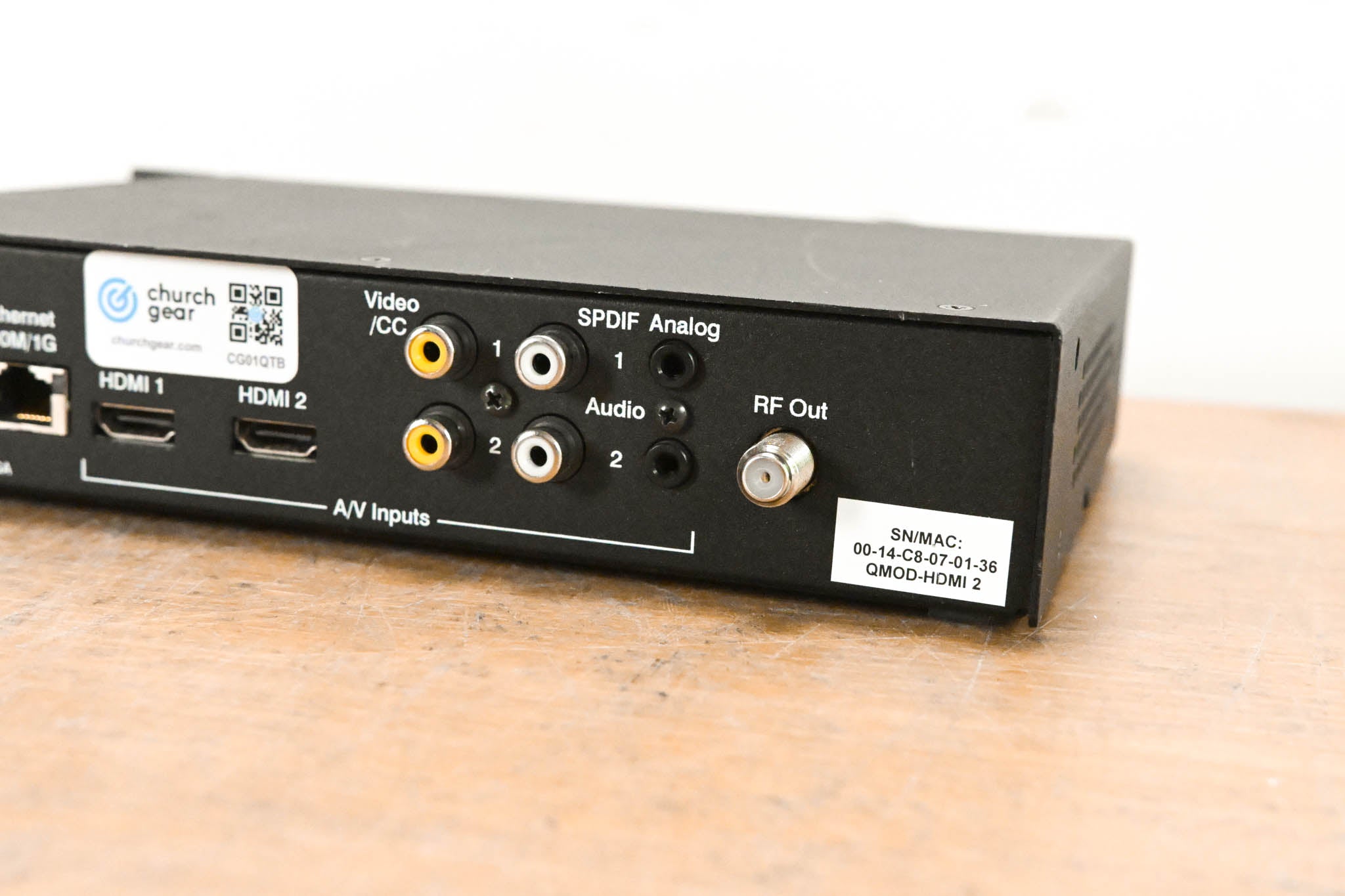 Contemporary Research QMOD-HDMI 2 HDTV Modulator/IPTV Encoder (NO PSU)
