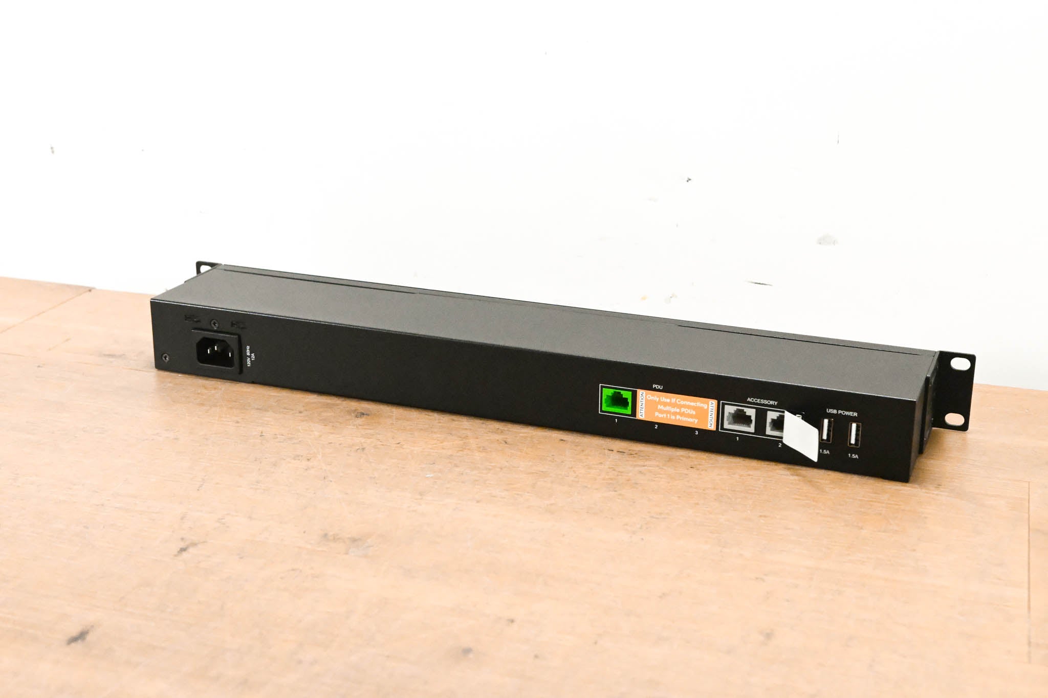 WattBox WB-800-FP Rack Mountable Faceplate Display