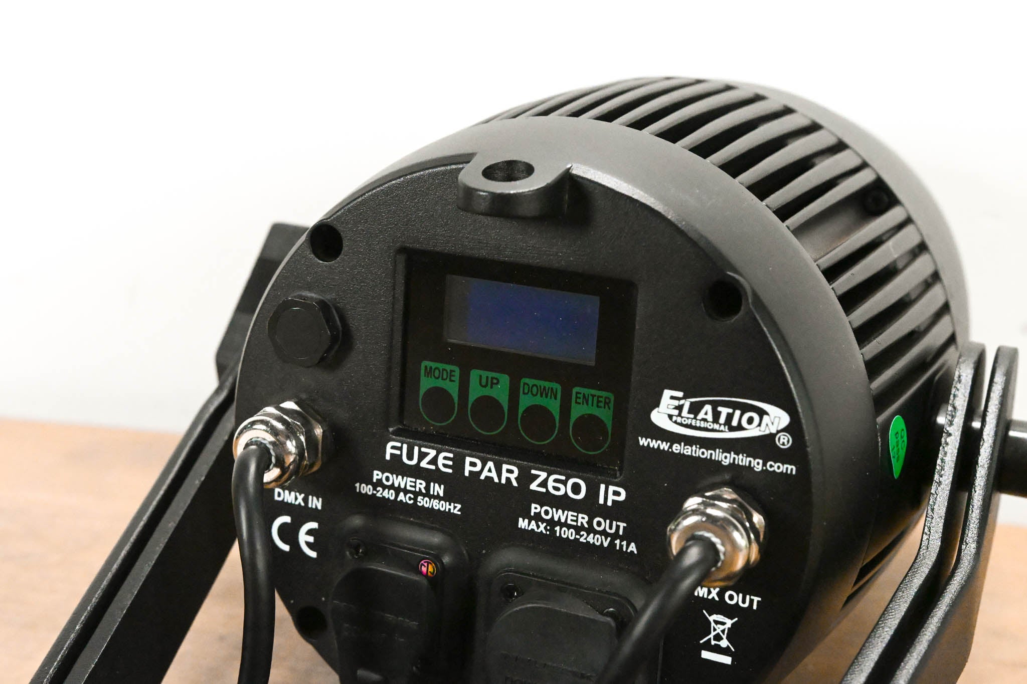 Elation FUZE PAR Z60 IP 60W RGBW LED Par with Zoom (NO POWER CABLE)