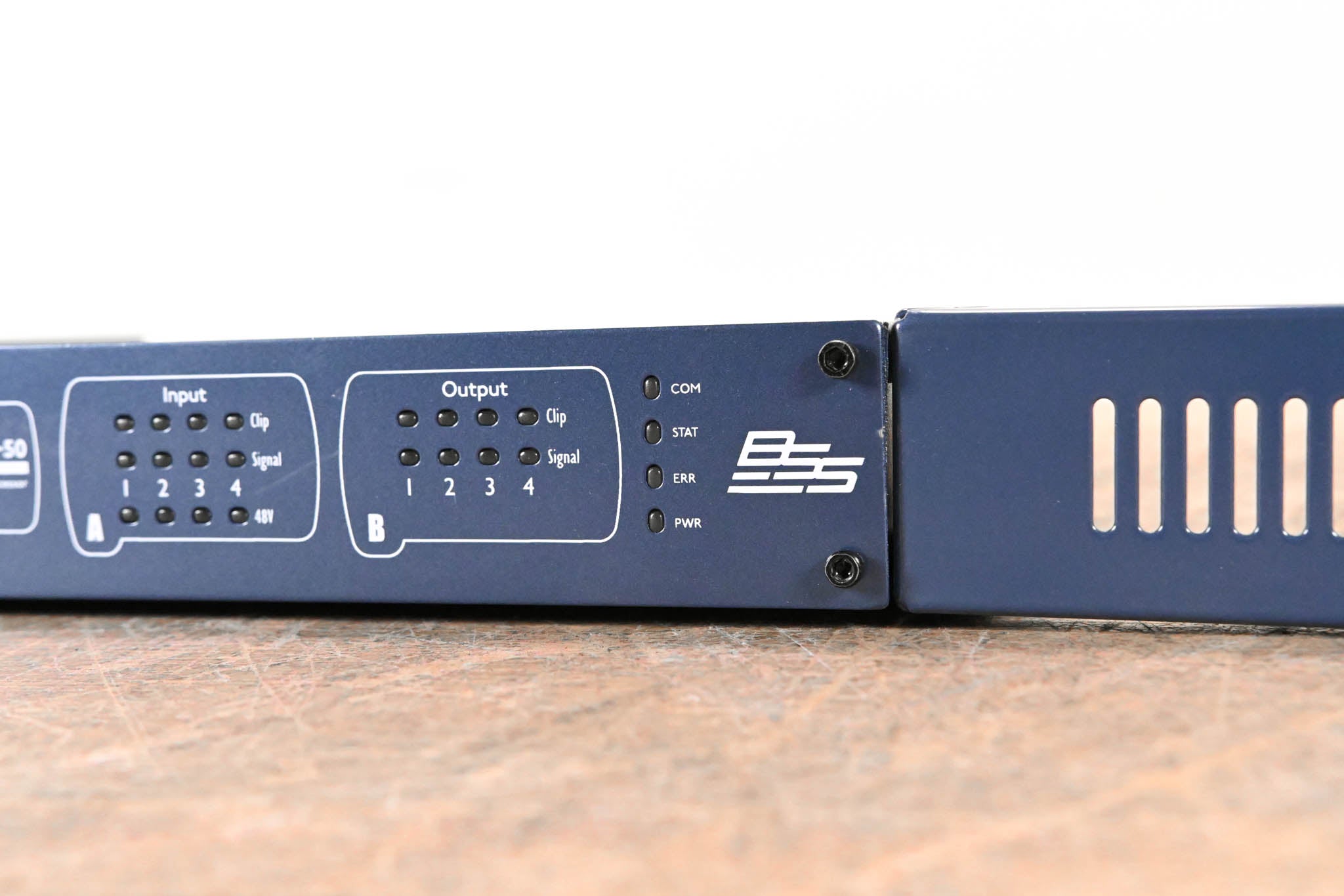 BSS BLU-50 4x4 Signal Processor with BLU Link (NO POWER SUPPLY INCLUDED)