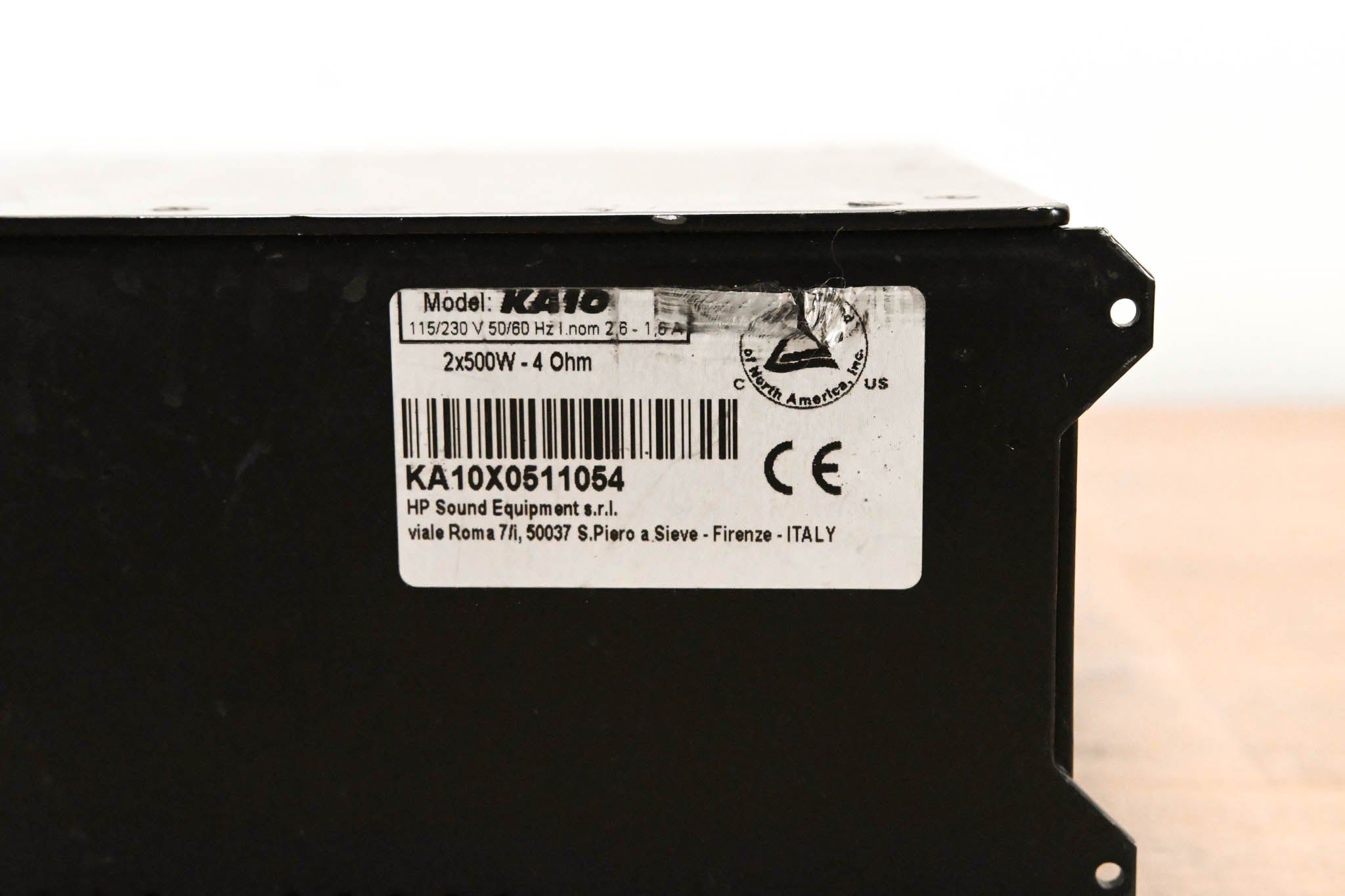 K-Array KA10 Class D Digital Audio Power Amplifier with Onboard DSP
