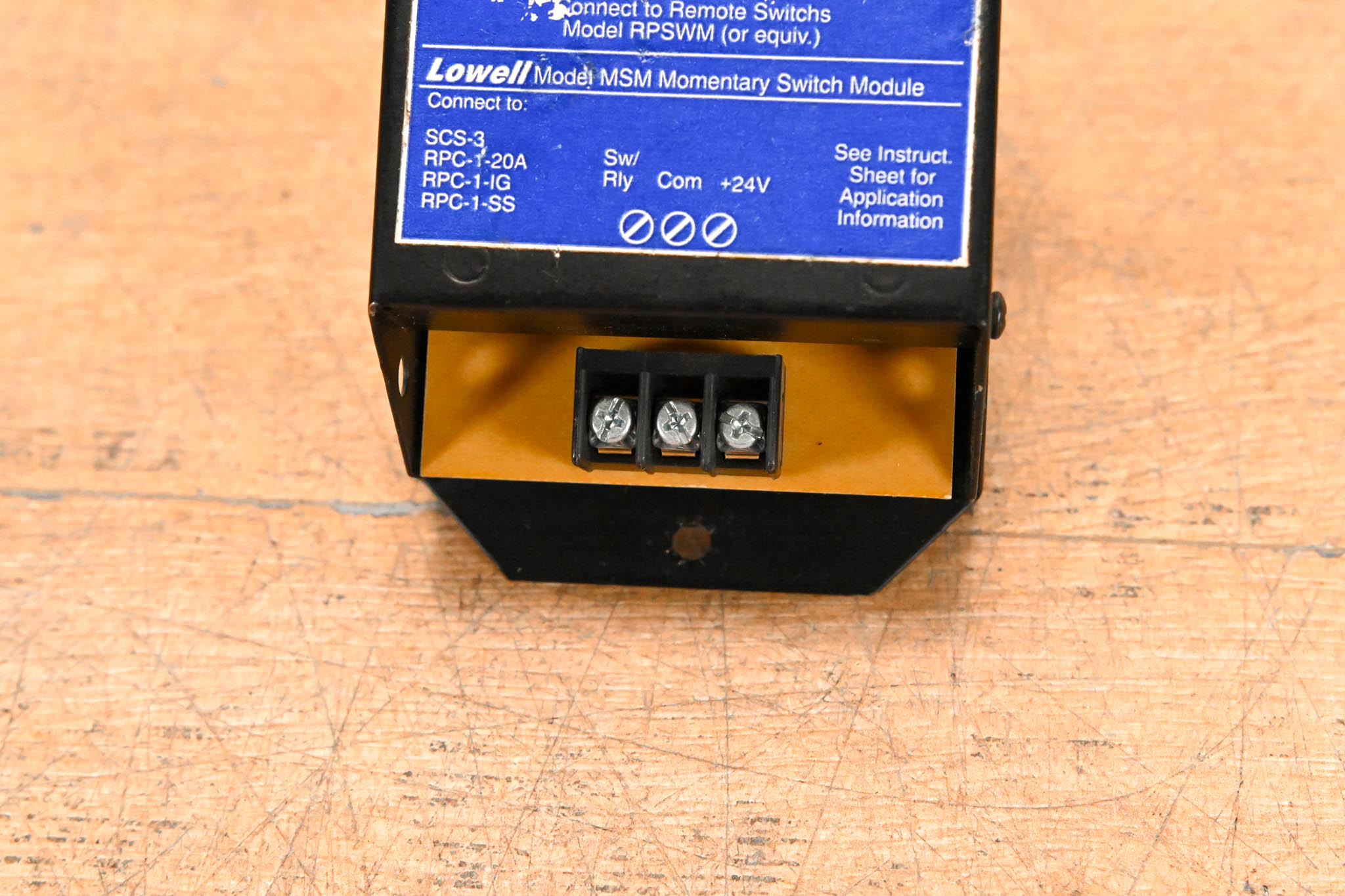 Lowell MSM Momentary Switch Module