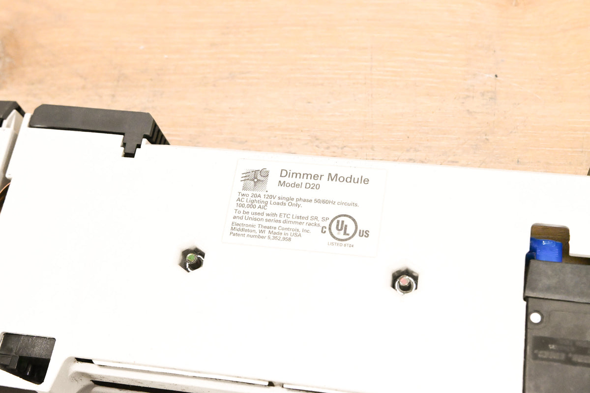 ETC D20 Dual 20A Dimmer Module (Pack of 4)