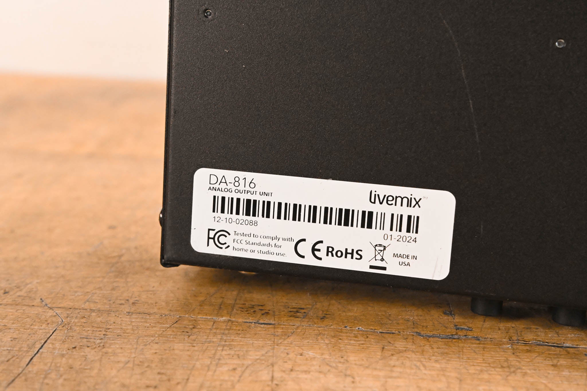 Digital Audio Labs Livemix DA-816 Analog Output Unit (NO POWER SUPPLY)