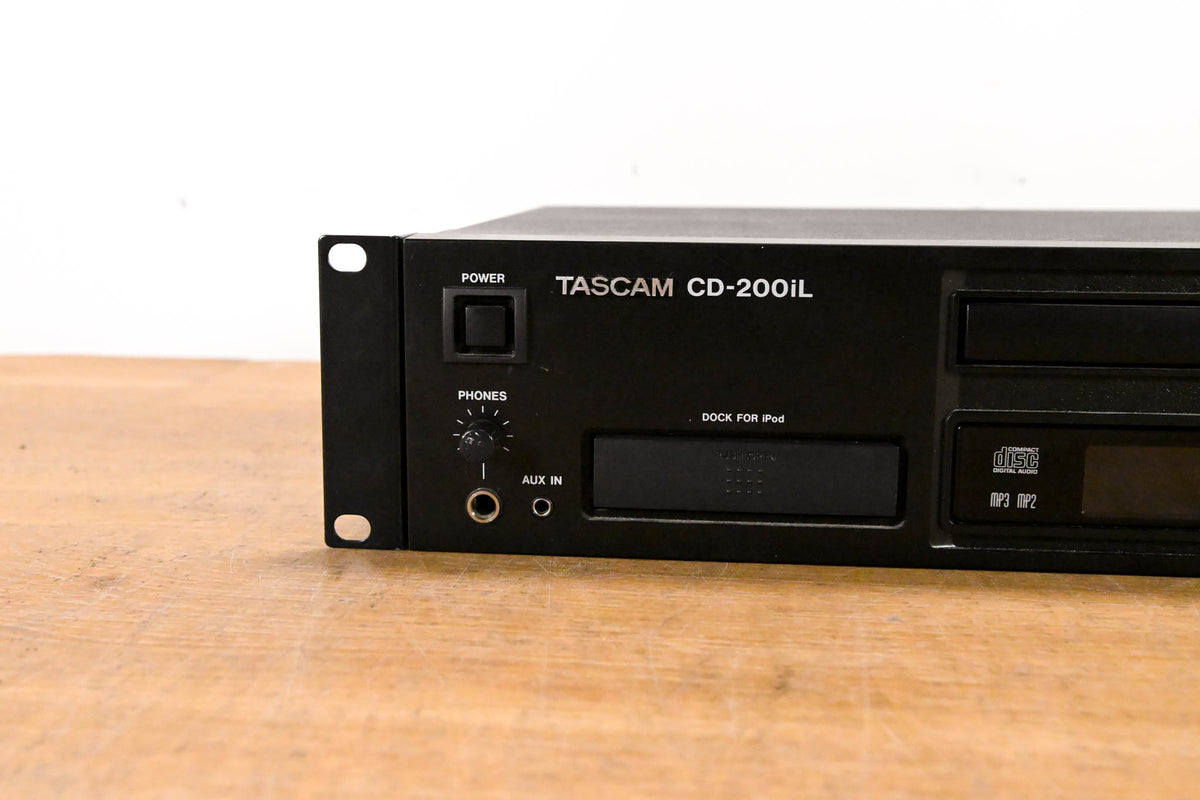 TASCAM CD-200iL Professional CD Player & iPod Dock