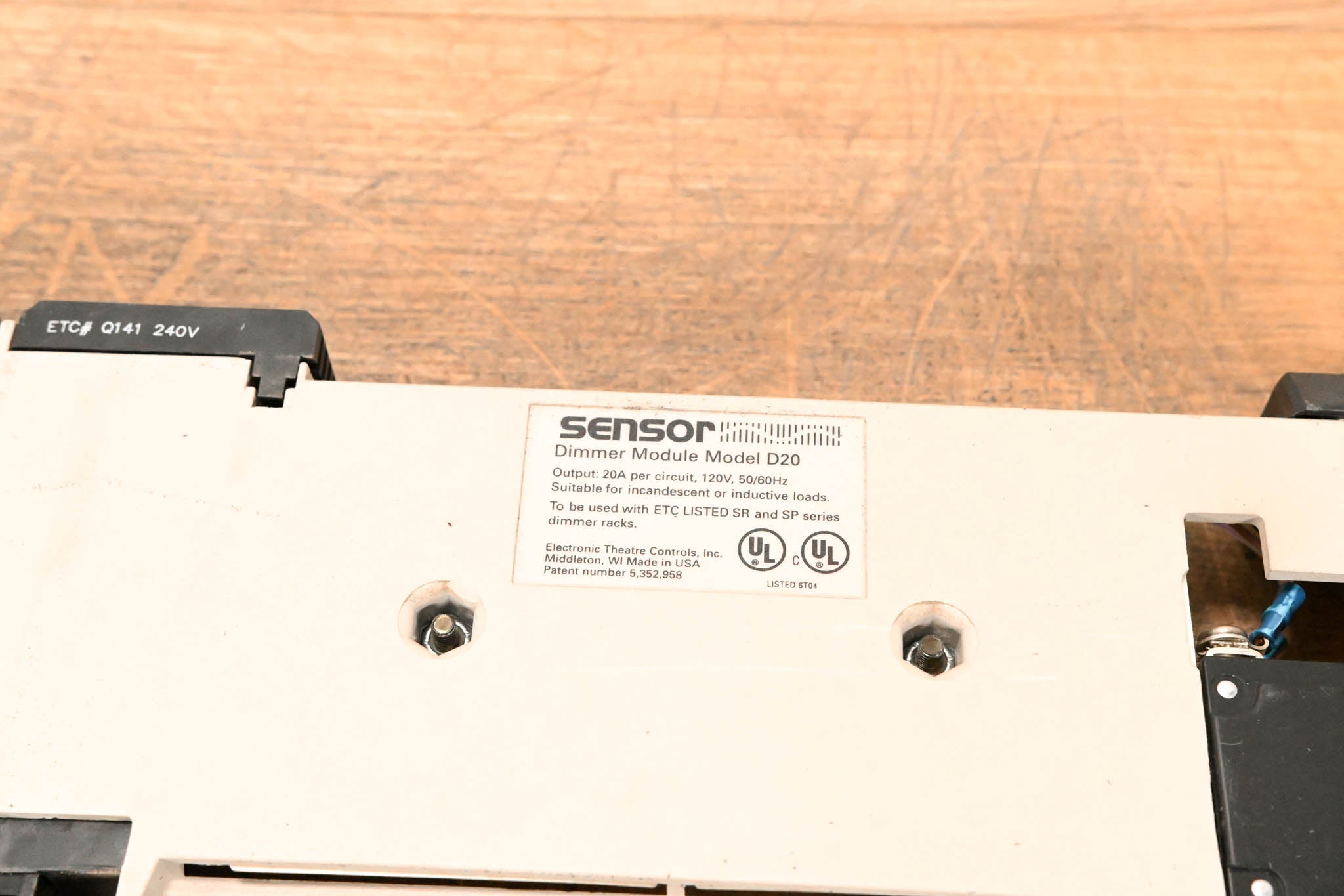 ETC D20 Dual 20A Dimmer Module (Pack of 4)