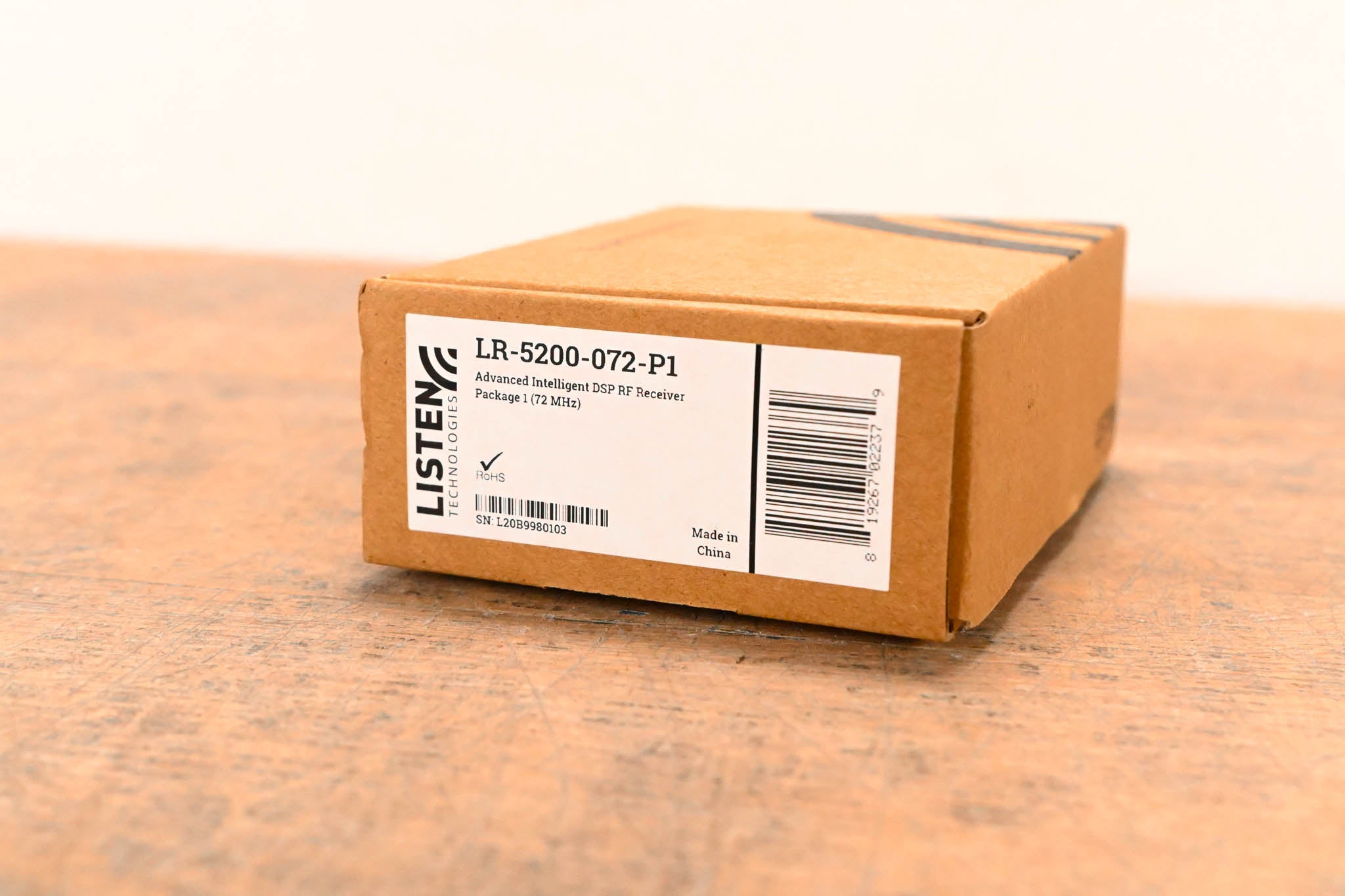 Listen Technologies LR-5200-072 Advanced Intelligent DSP RF Receiver