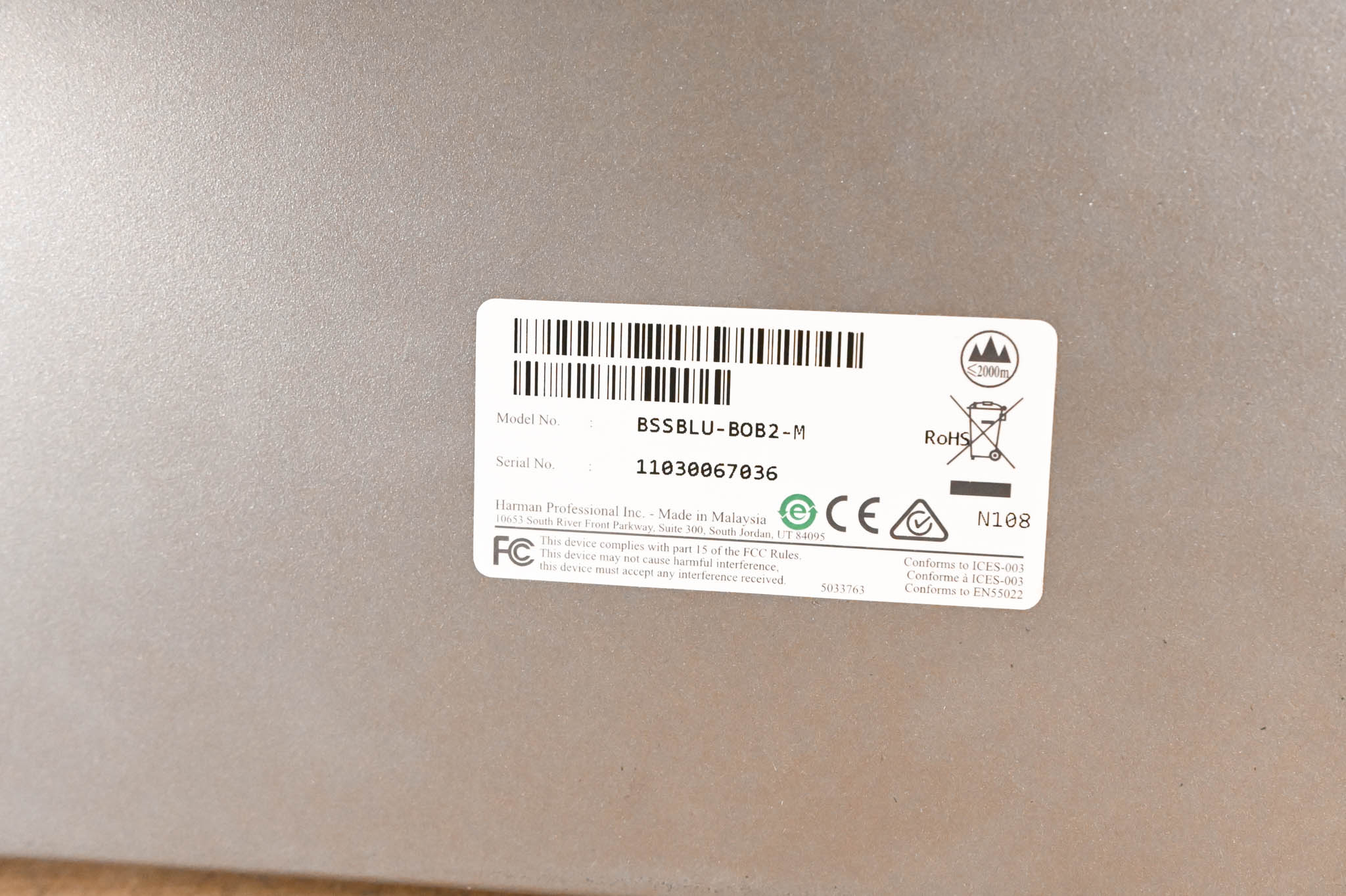 BSS London BLU-BOB2-M Break-Out Box Output Expander (NO POWER SUPPLY)