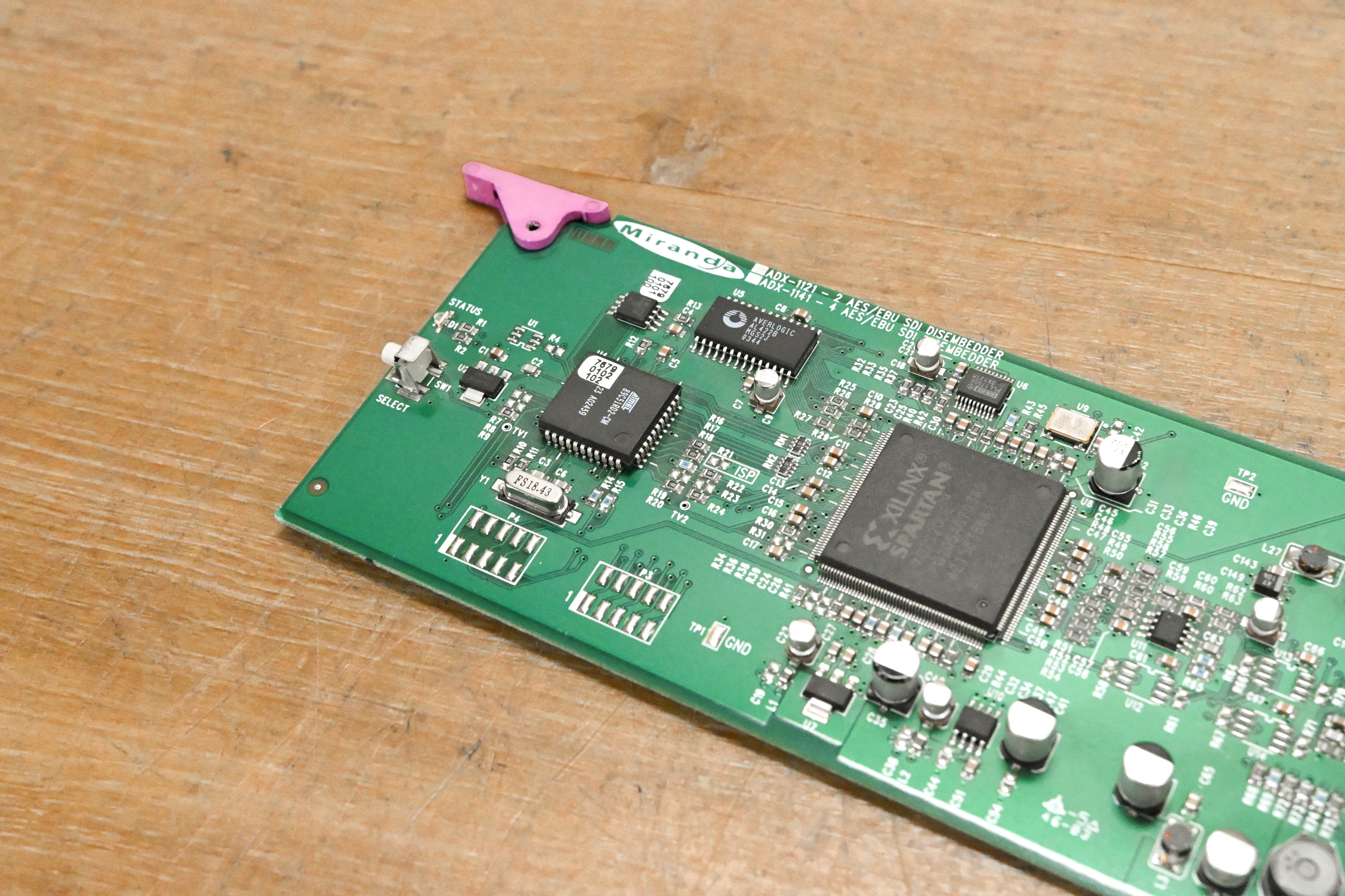 Miranda ADX-1141 4-Channel AES/EBU SDI Audio Disembedder Densité Card