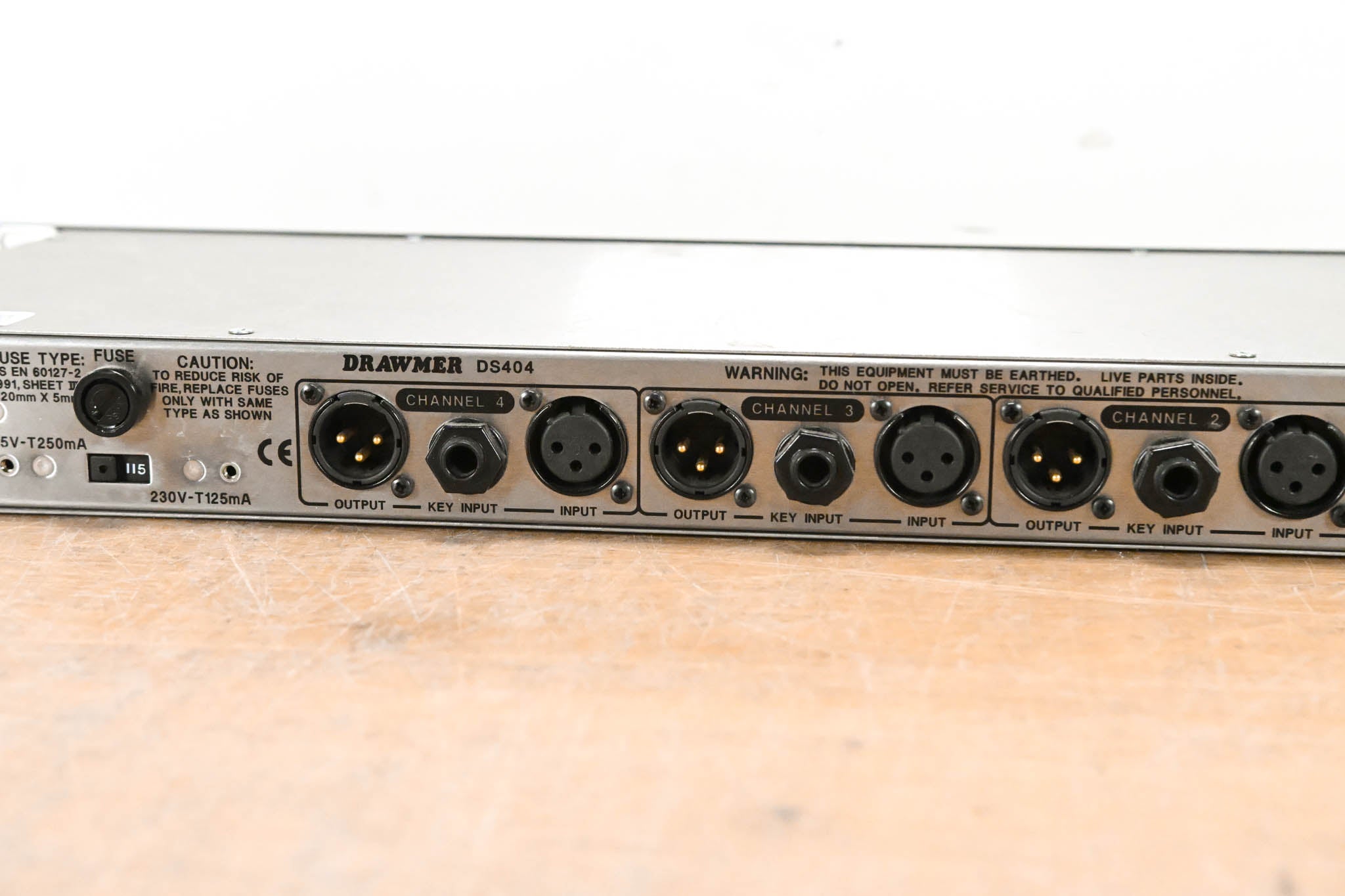 Drawmer DS404 Quad-Gate 4-Channel Noise Gate