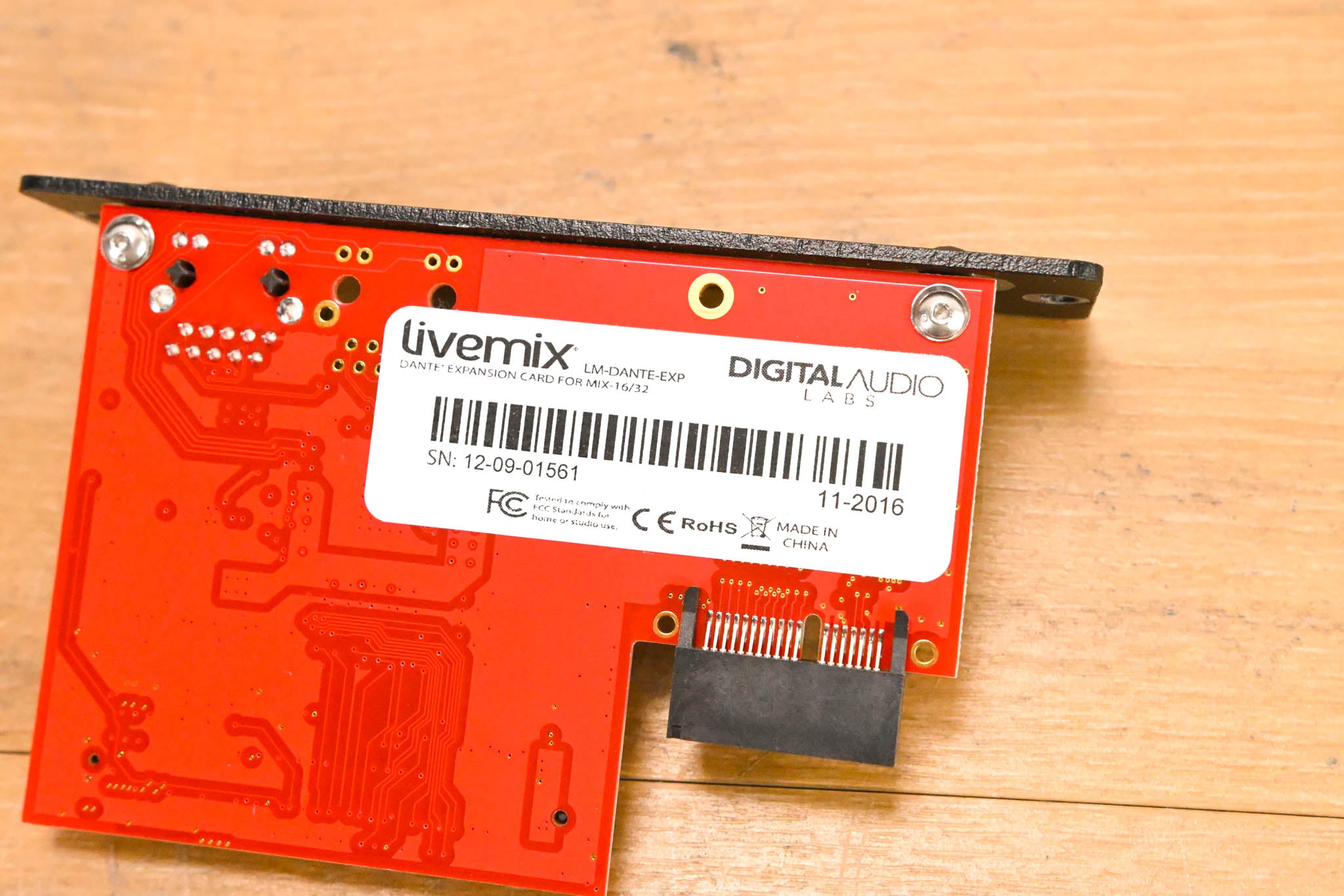 Digital Audio Labs LM-DANTE-EXP Dante Option Card for Livemix