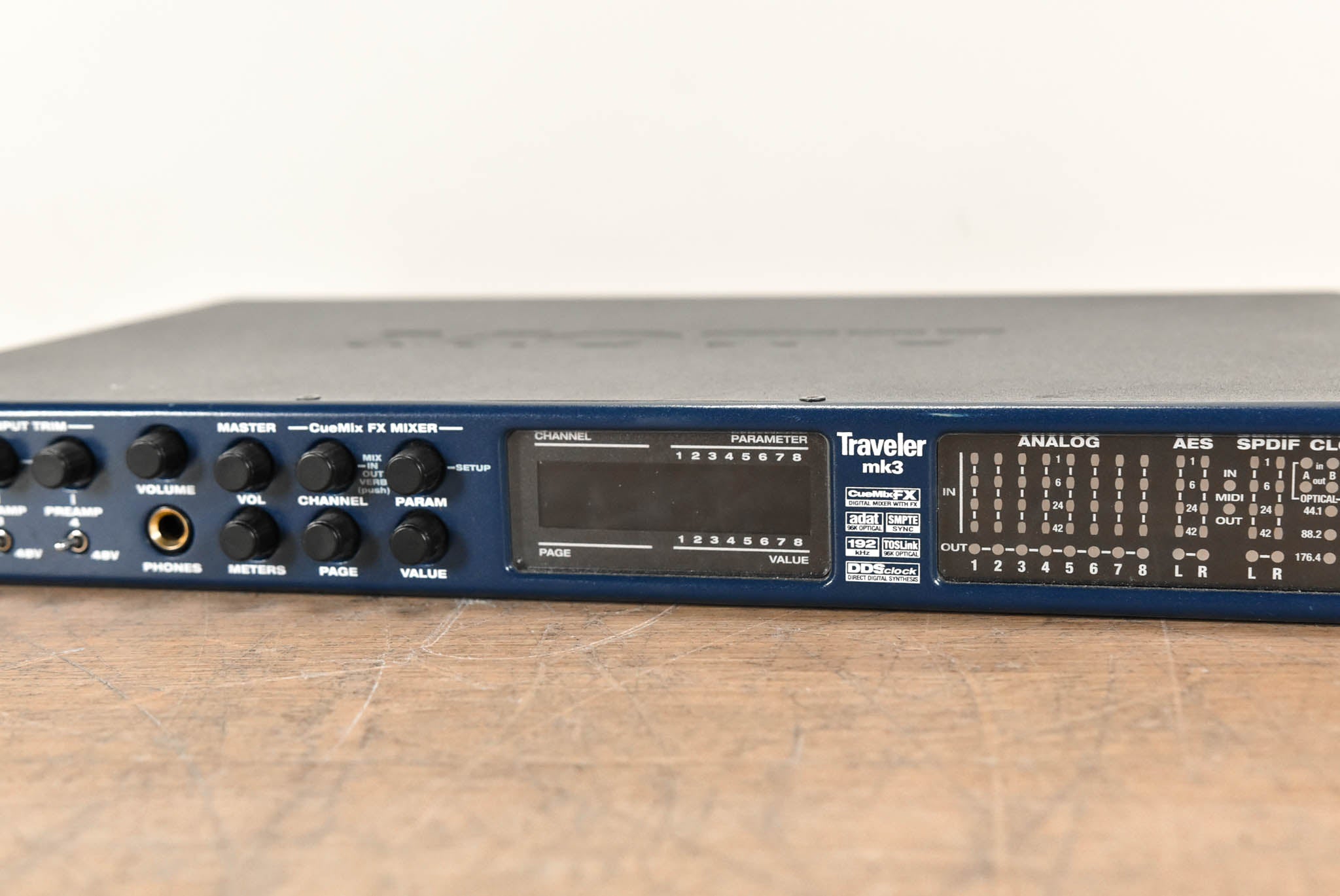 MOTU Traveler-mk3 FireWire Audio Interface (NO POWER SUPPLY)