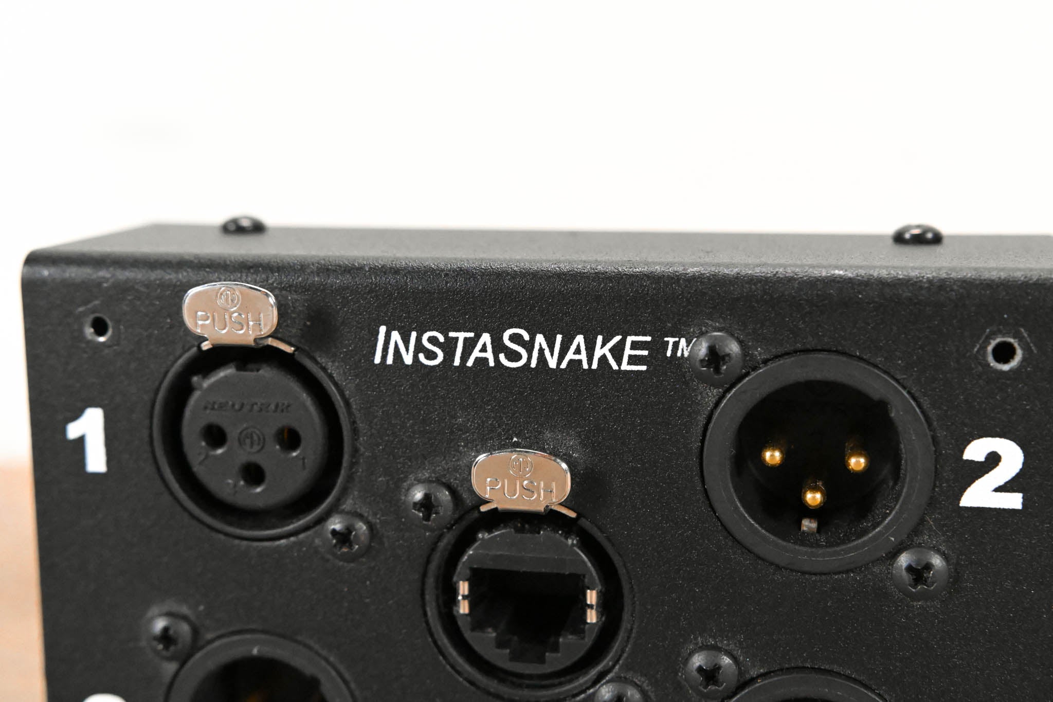 ETS PA203M InstaSnake 3x XLRM and 1x XLRF to RJ45 Adapter