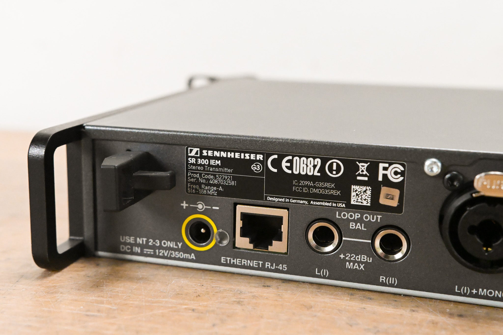 Sennheiser ew 300 IEM G3 Wireless IEM System - A Range NO POWER SUPPLY