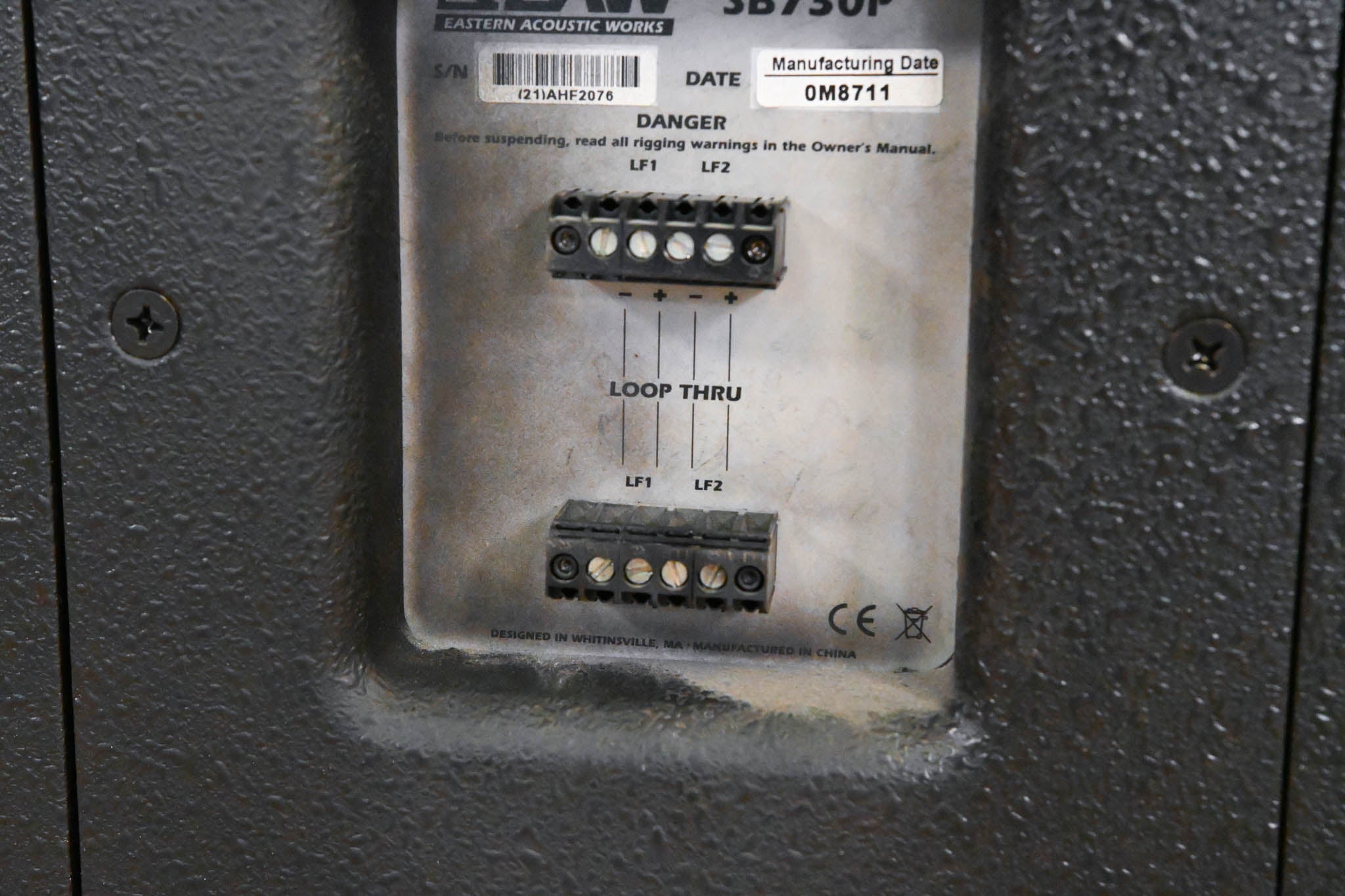 EAW SB730P Dual 12-inch Subwoofer