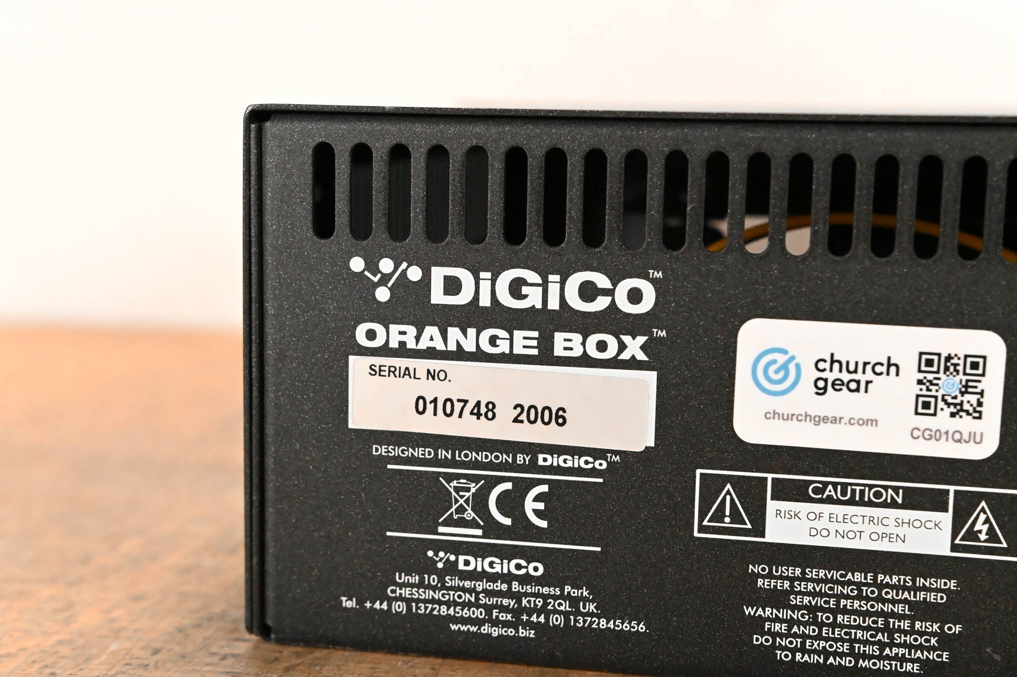 DiGiCo Orange Box Bidirectional Audio Format Converter