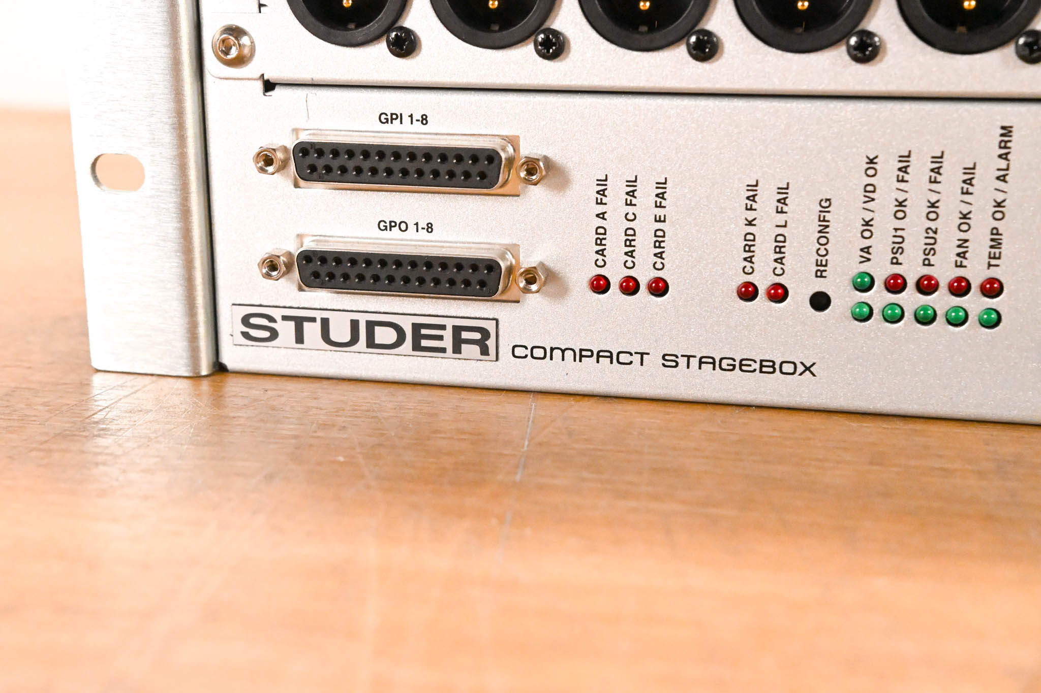 Studer Compact Stagebox - 32 Mic/Line Inputs, 16 Line Outputs