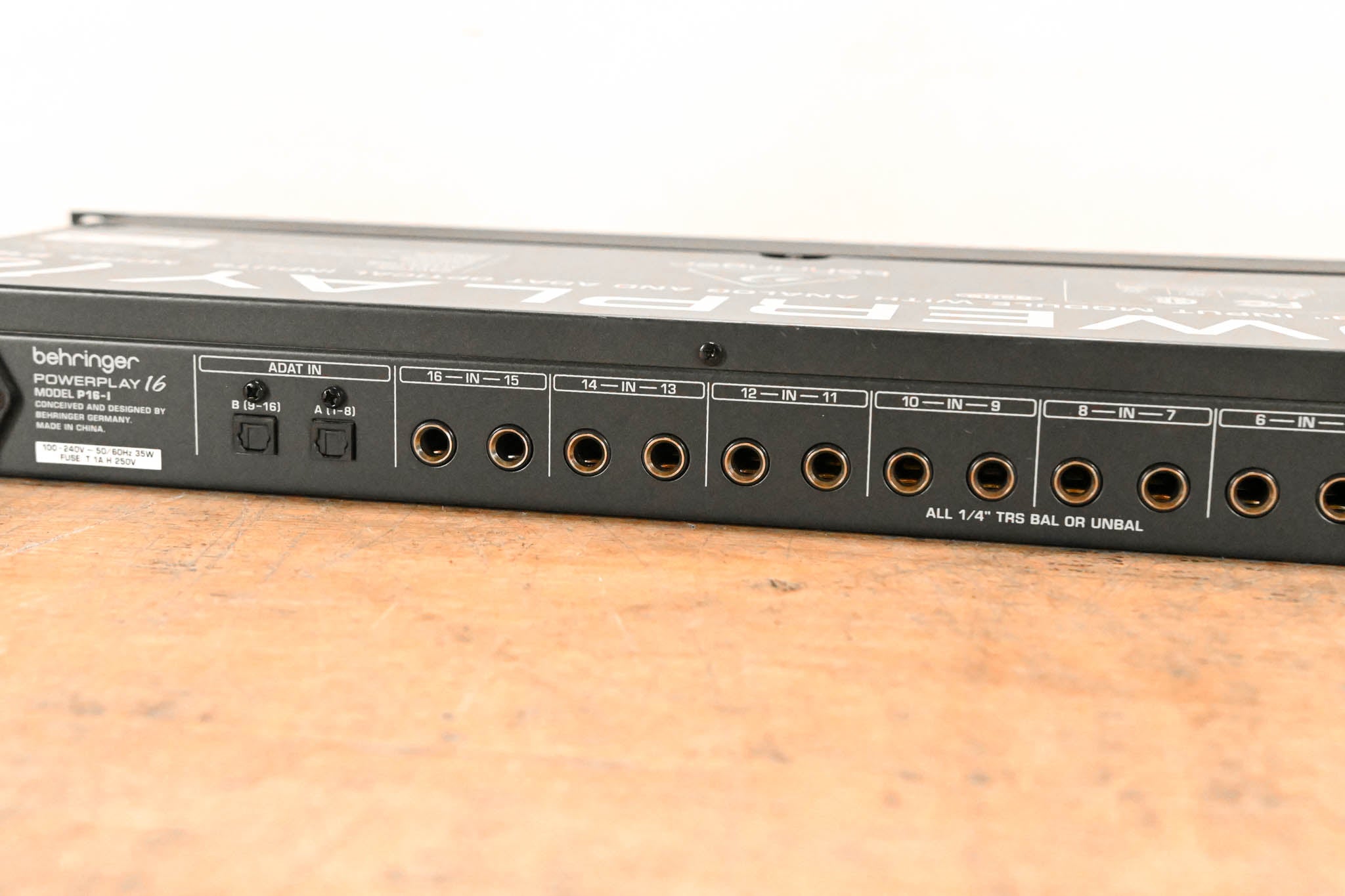 Behringer Powerplay P16-I 16-Channel Input Module