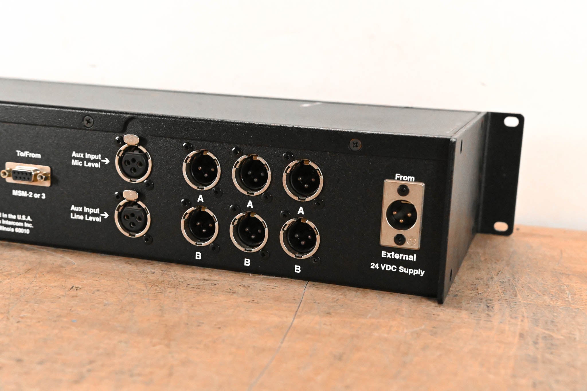 Production Intercom MS-200 2-Channel Master Station (NO POWER SUPPLY)
