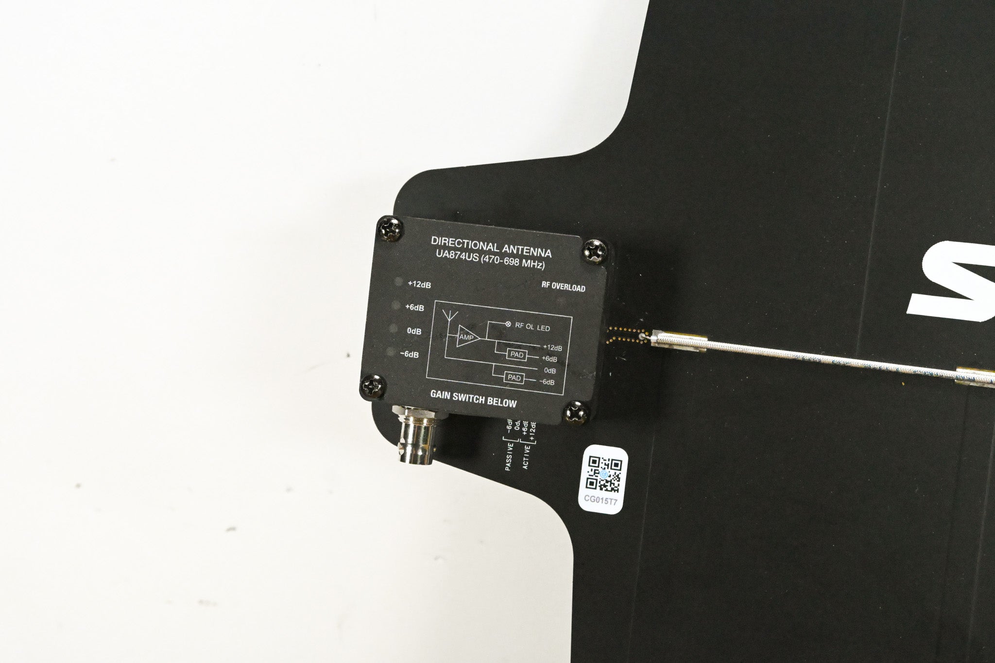 Shure UA874US Active Directional Antenna - 470-698 MHz
