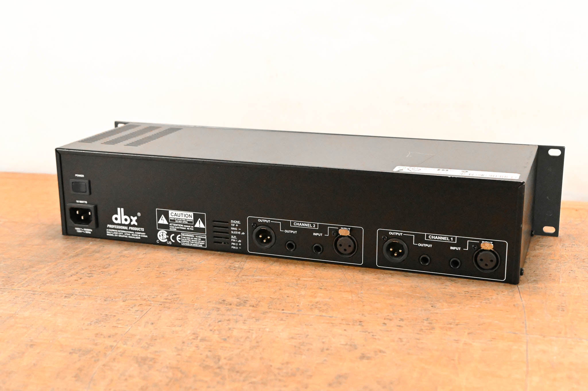 dbx 231 Dual-Channel 31-Band Graphic Equalizer