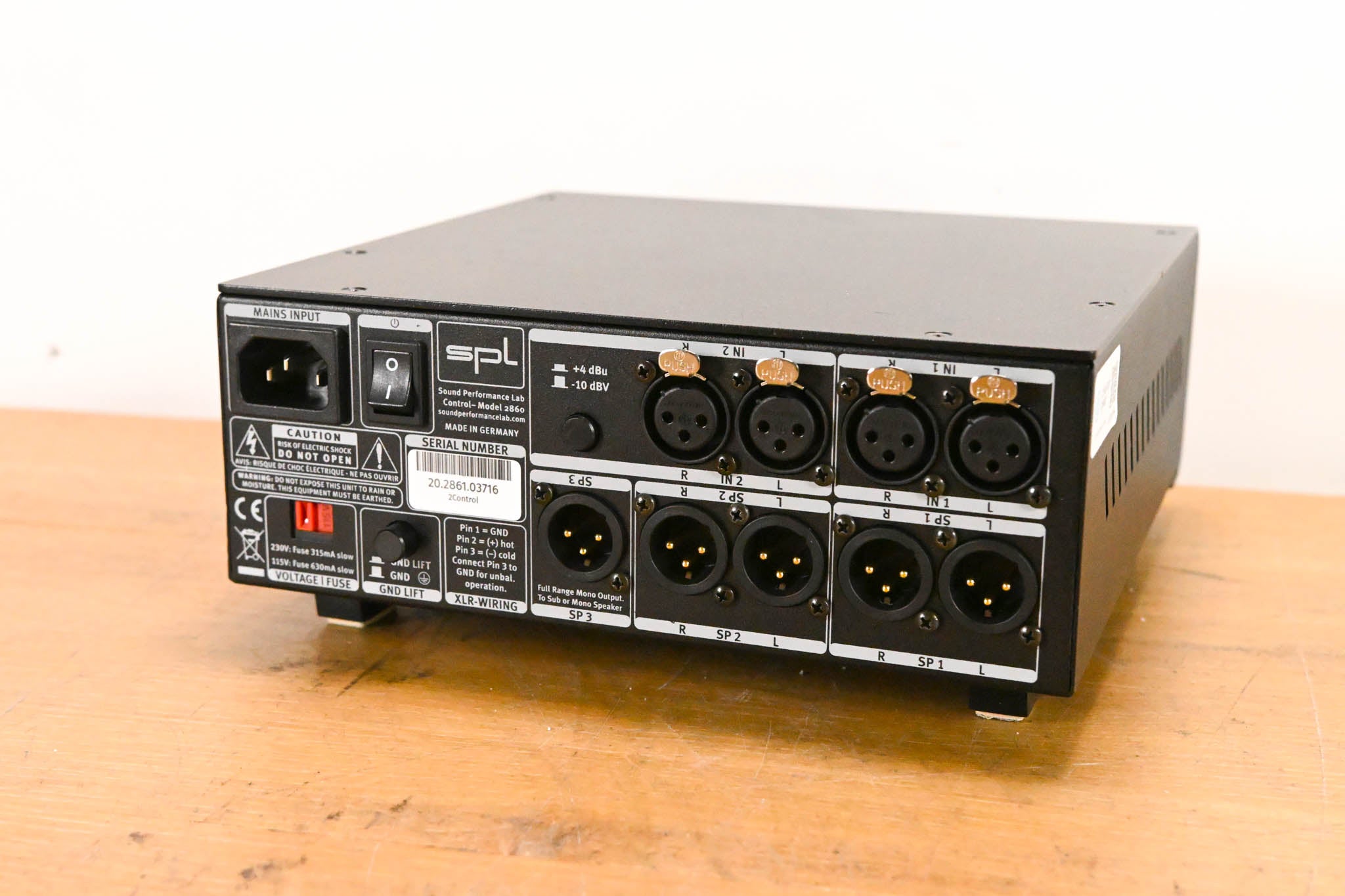 SPL 2Control Dual-Channel Monitor Controller