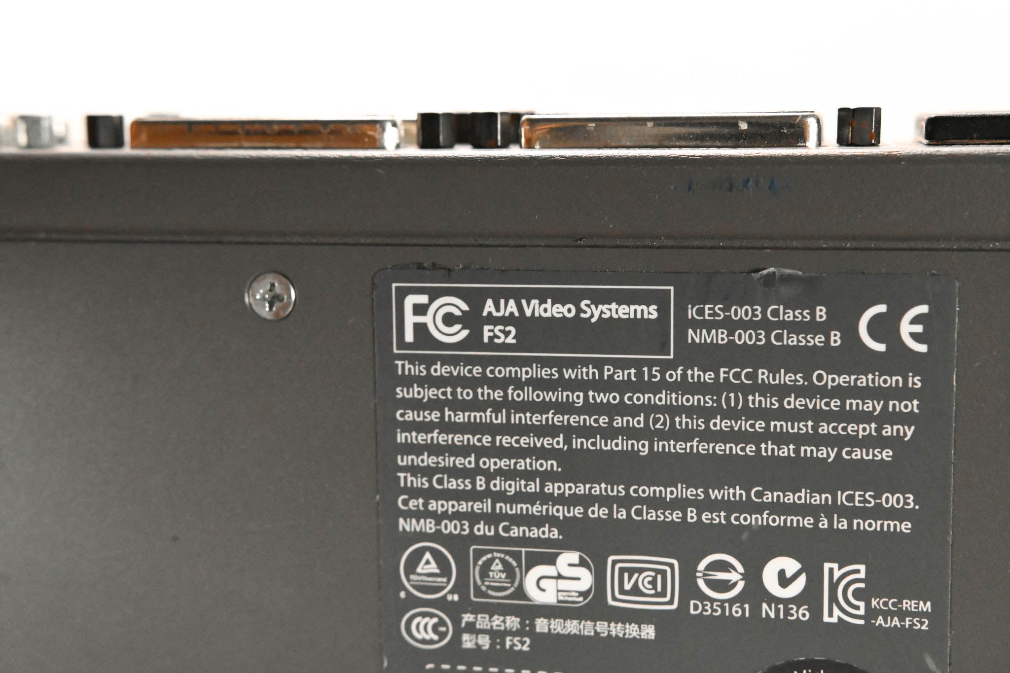 AJA FS2 Dual-Channel Frame Synchronizer and Converter
